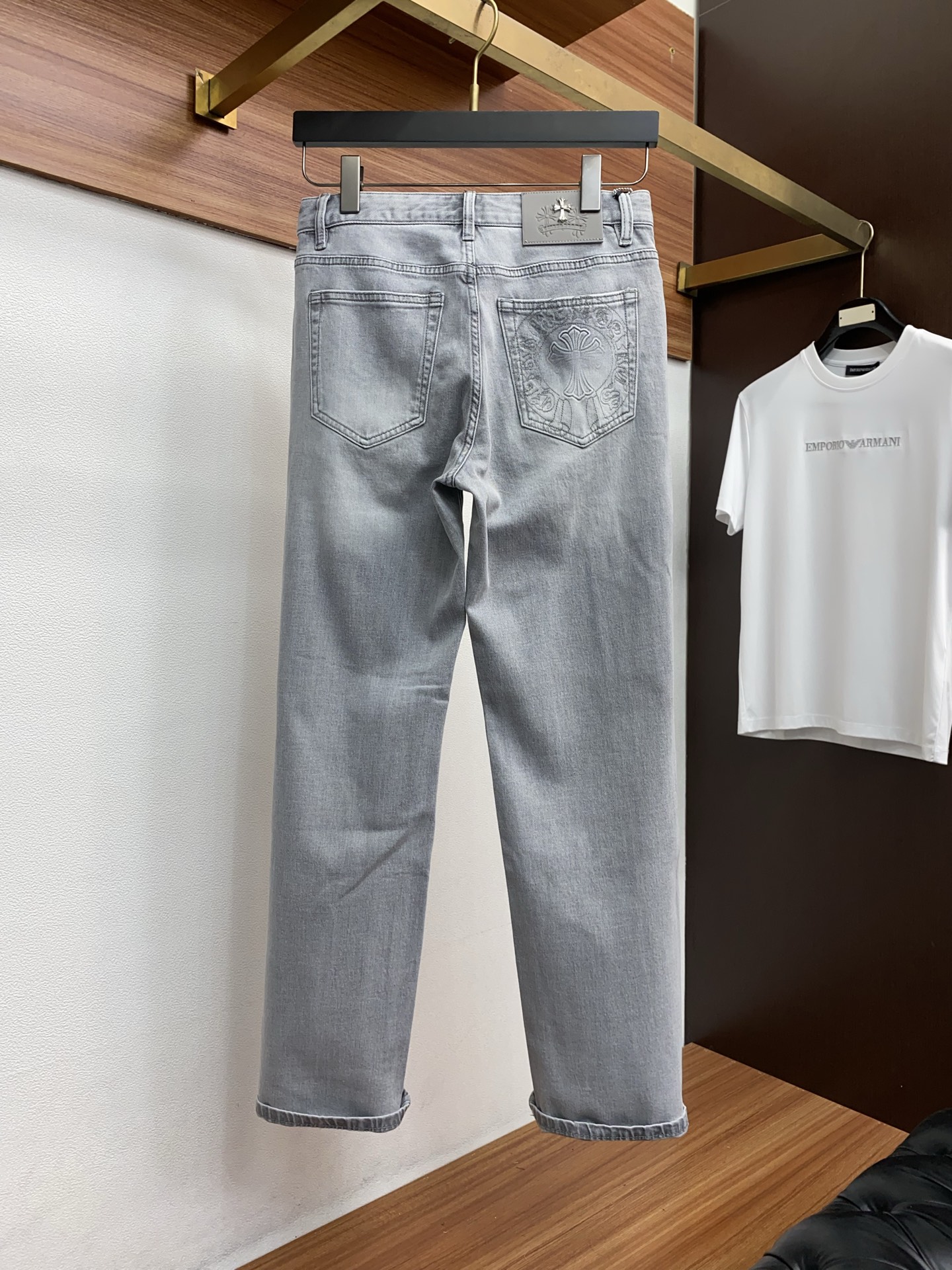 🌾 克罗心 高端定制、2026早春最新款牛仔裤 柜台同步发售 原版定制复刻 客供五金辅料 原单品质 进口