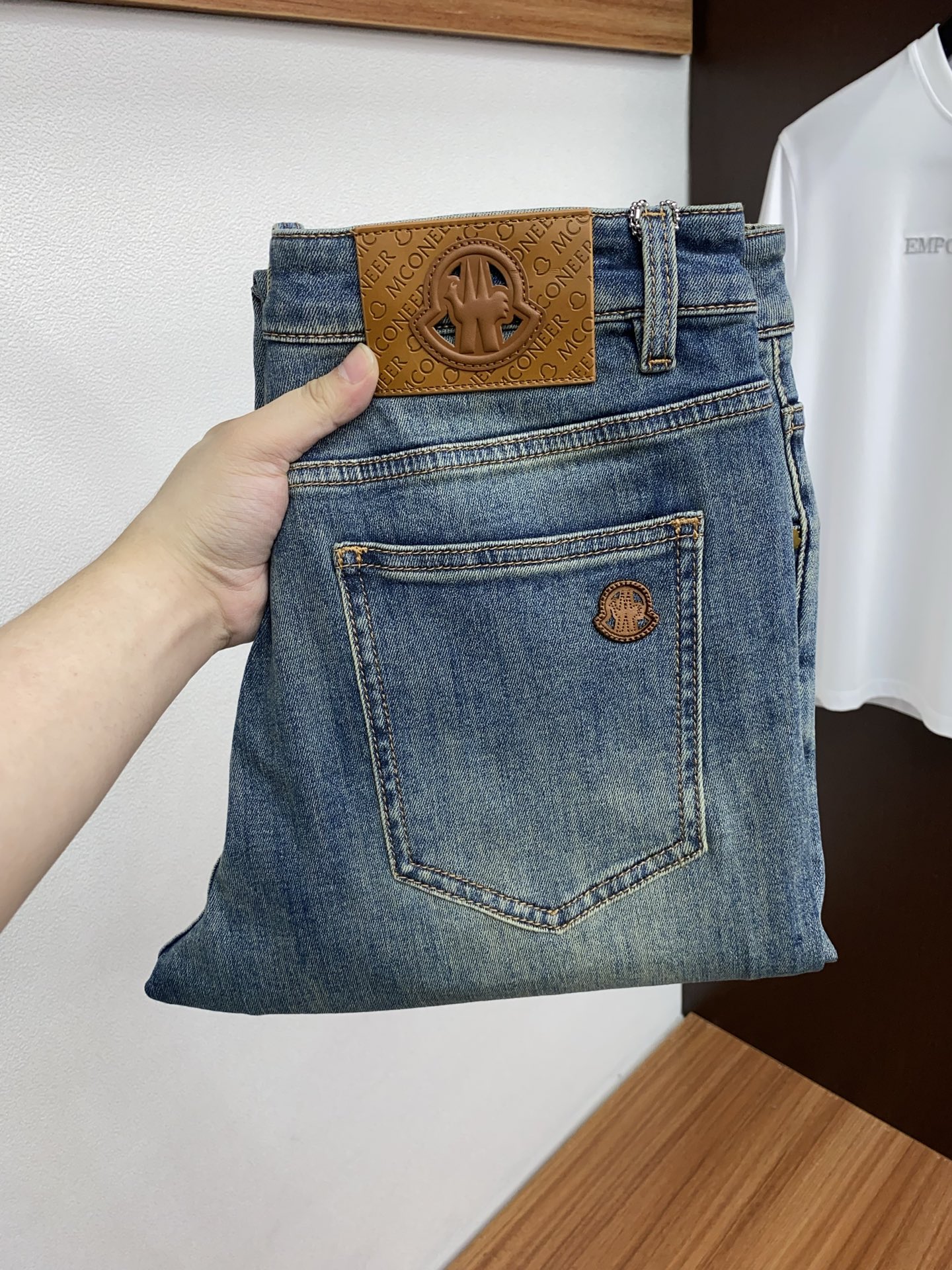 버버리 데님 청바지 16422