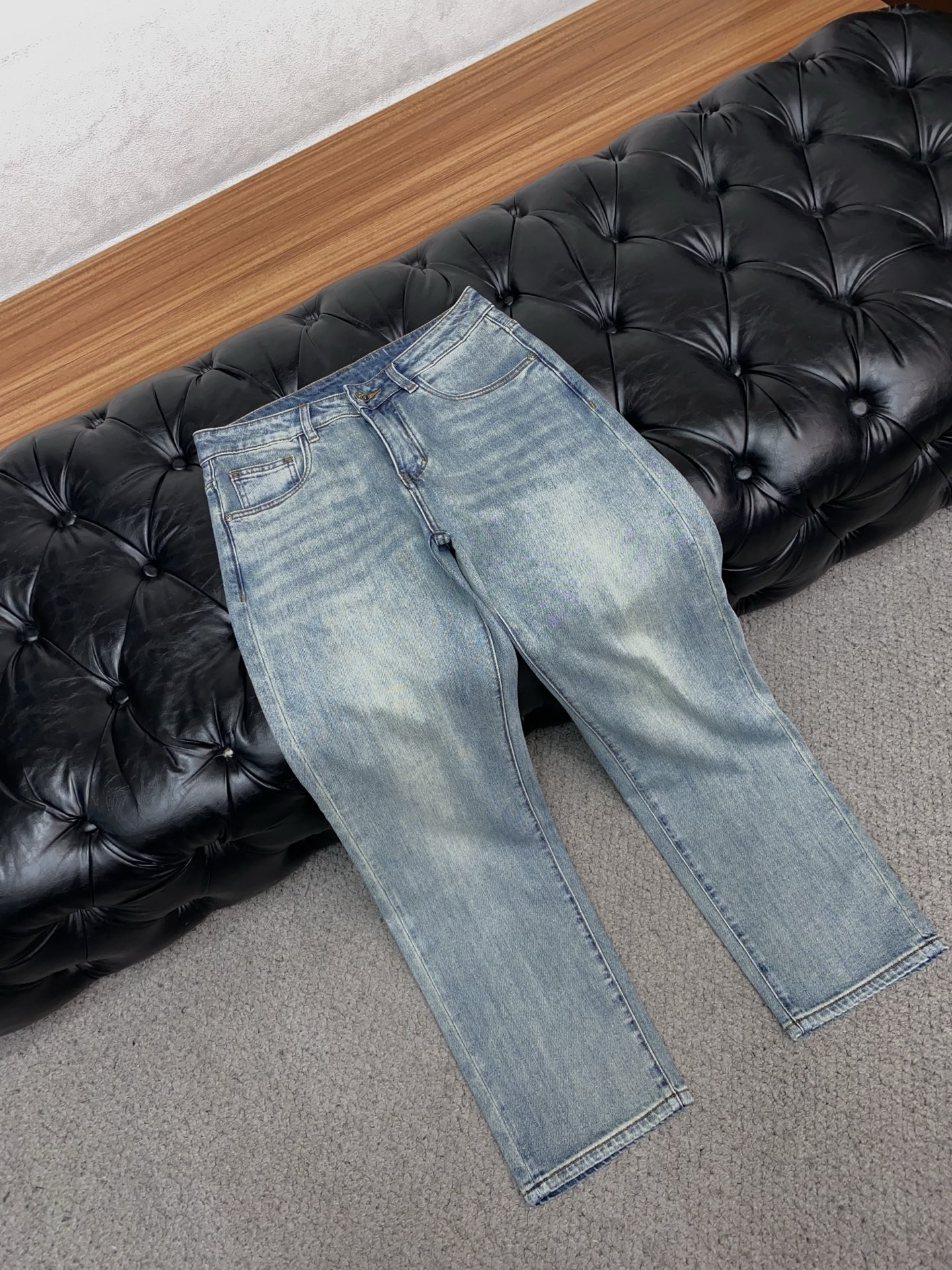 克罗心 26春夏 新品 原单男士修身牛仔休闲裤 纯血统品 G柜7000+ 每季必出的类型，无需质疑的热卖