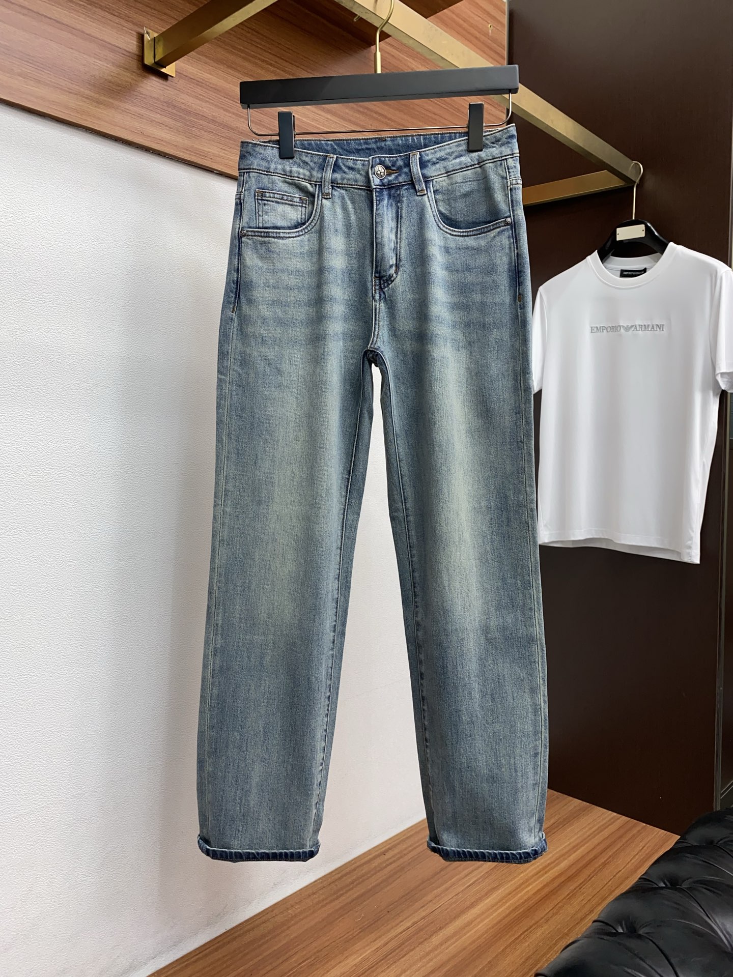 克罗心 26春夏 新品 原单男士修身牛仔休闲裤 纯血统品 G柜7000+ 每季必出的类型，无需质疑的热卖