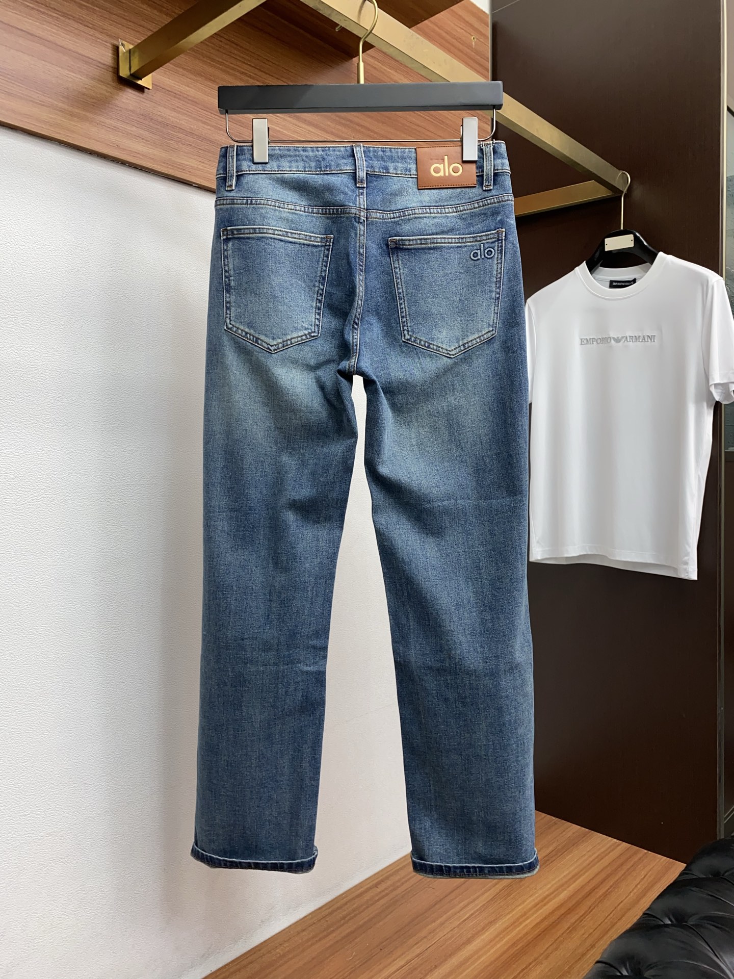 alo 26春夏 新品 原单男士修身牛仔休闲裤 纯血统品 G柜7000+ 每季必出的类型，无需质疑的热卖