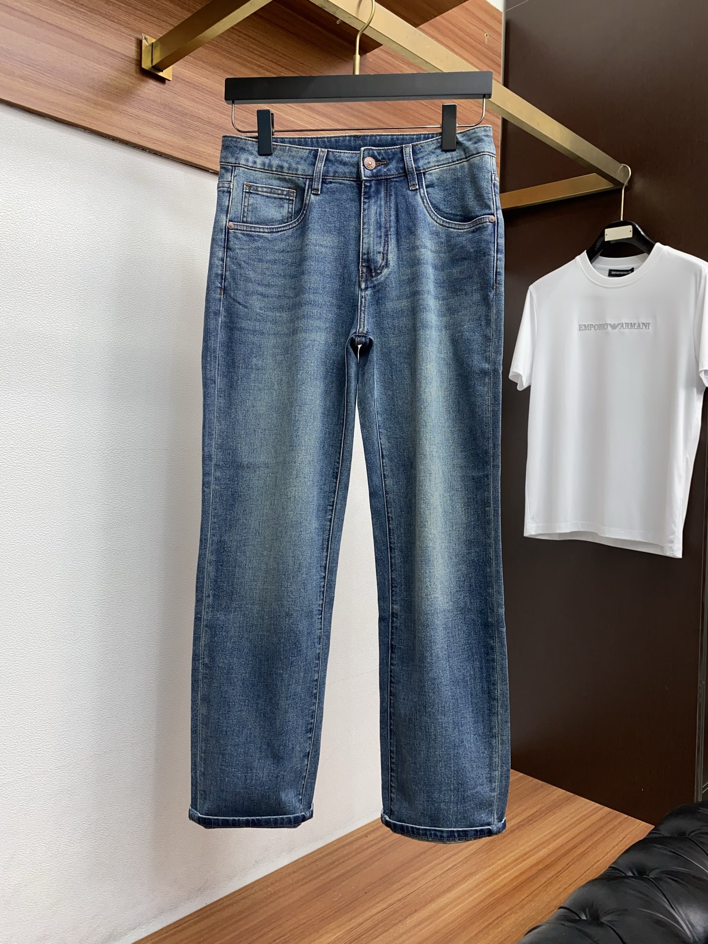 alo 26春夏 新品 原单男士修身牛仔休闲裤 纯血统品 G柜7000+ 每季必出的类型，无需质疑的热卖