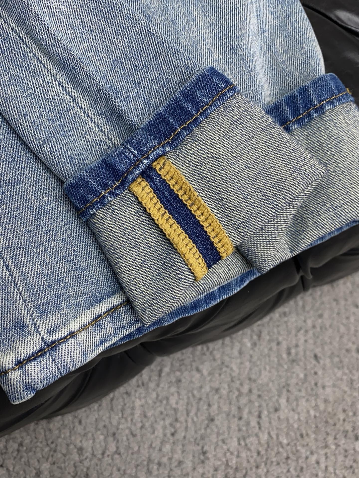 1v路易威登 26春夏 新品 原单男士修身牛仔休闲裤 纯血统品 G柜7000+ 每季必出的类型，无需质疑