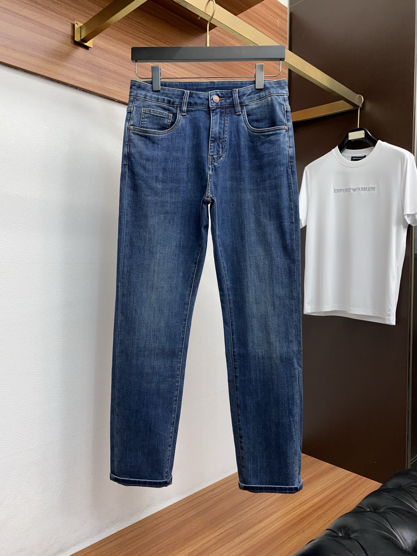 缪缪 26春夏 新品 原单男士修身牛仔休闲裤 纯血统品 G柜7000+ 每季必出的类型，无需质疑的热卖王
