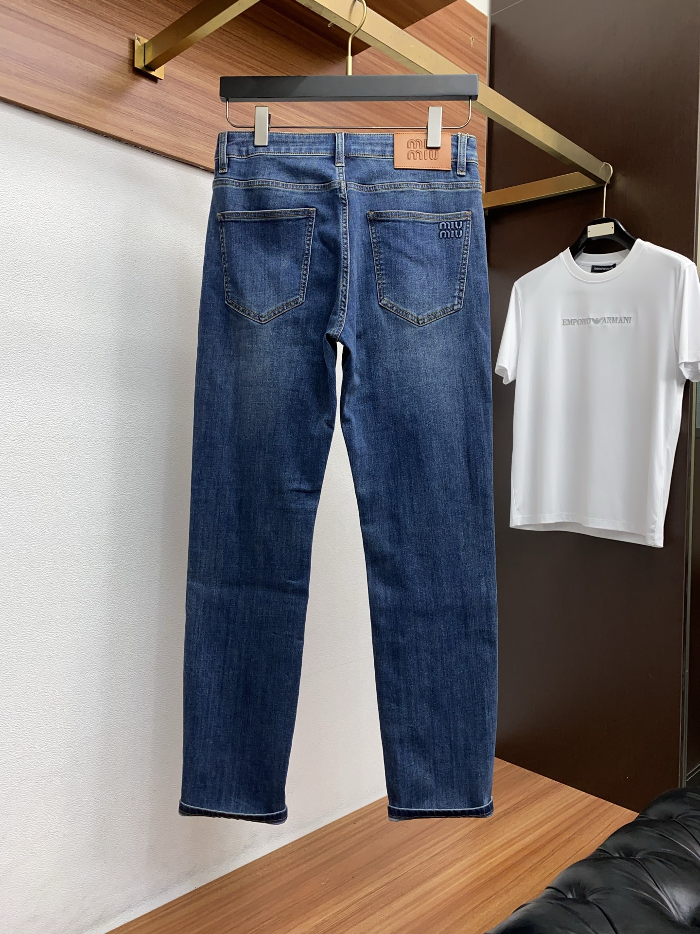 缪缪 26春夏 新品 原单男士修身牛仔休闲裤 纯血统品 G柜7000+ 每季必出的类型，无需质疑的热卖王