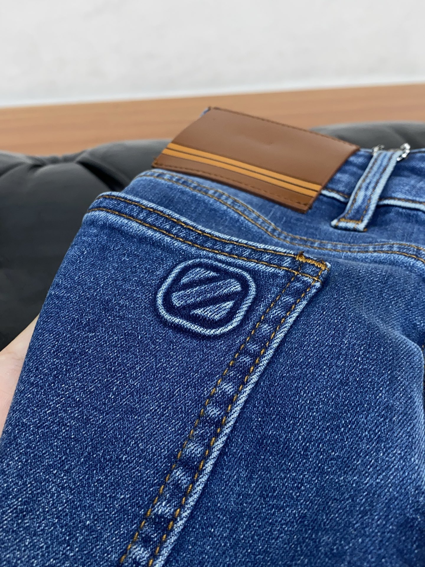 杰尼亚 26春夏 新品 原单男士修身牛仔休闲裤 纯血统品 G柜7000+ 每季必出的类型，无需质疑的热卖