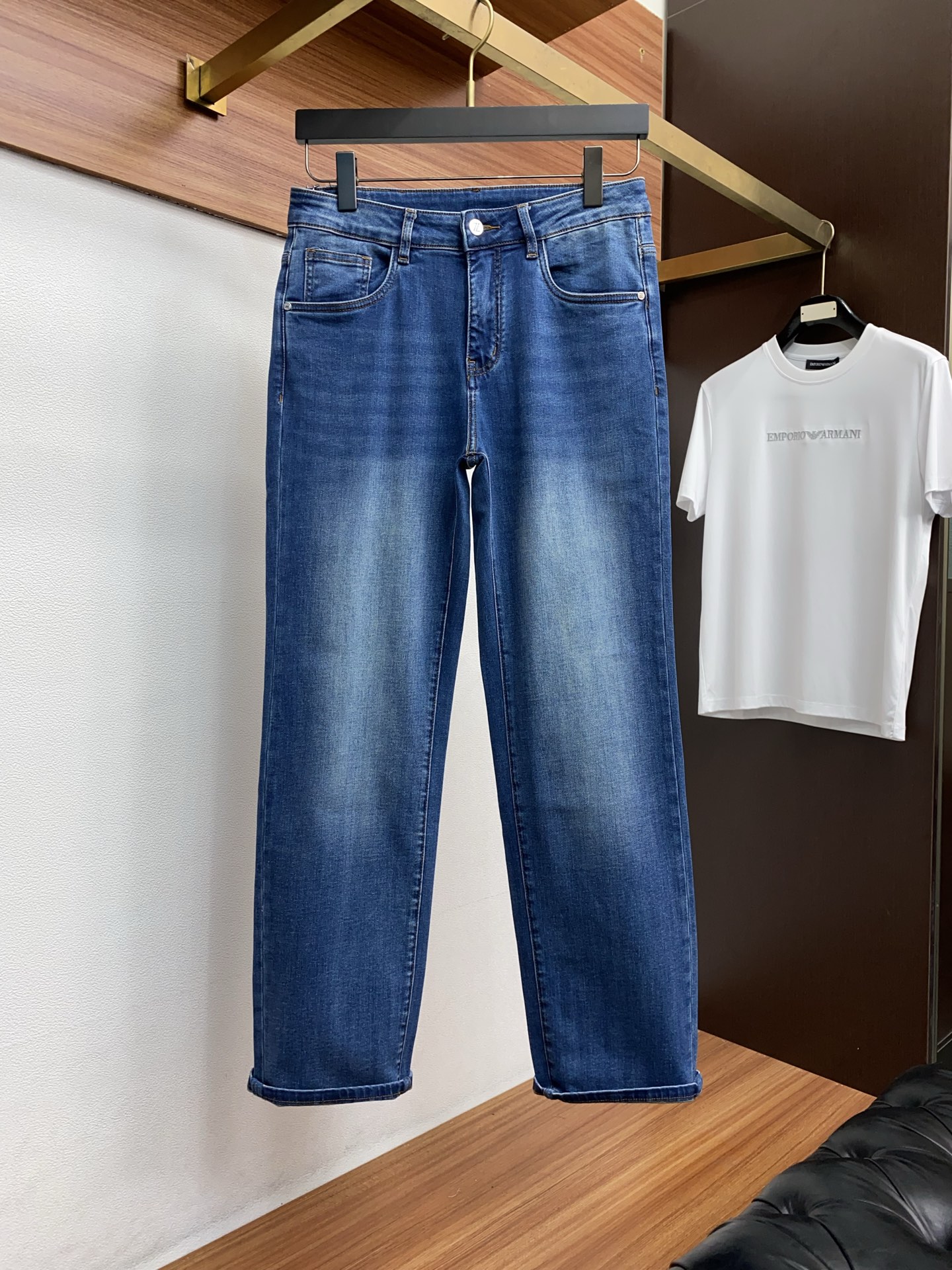 杰尼亚 26春夏 新品 原单男士修身牛仔休闲裤 纯血统品 G柜7000+ 每季必出的类型，无需质疑的热卖