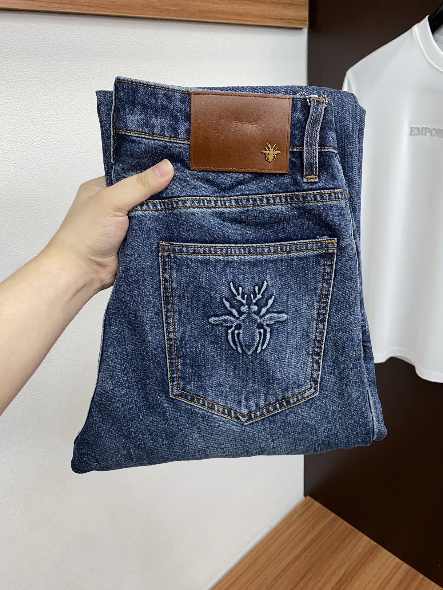 迪奥 26春夏 新品 原单男士修身牛仔休闲裤 纯血统品 G柜7000+ 每季必出的类型，无需质疑的热卖王