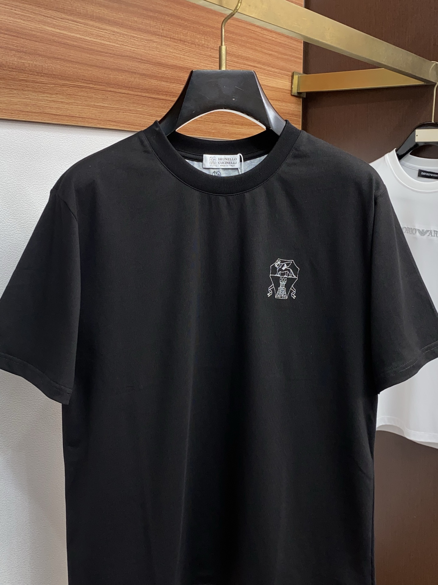 BC 26SS春夏新款 纯棉质圆领短袖 男士基础款纯白专柜短袖T恤衫！贸易公司渠道稀出，同步官网发售！基