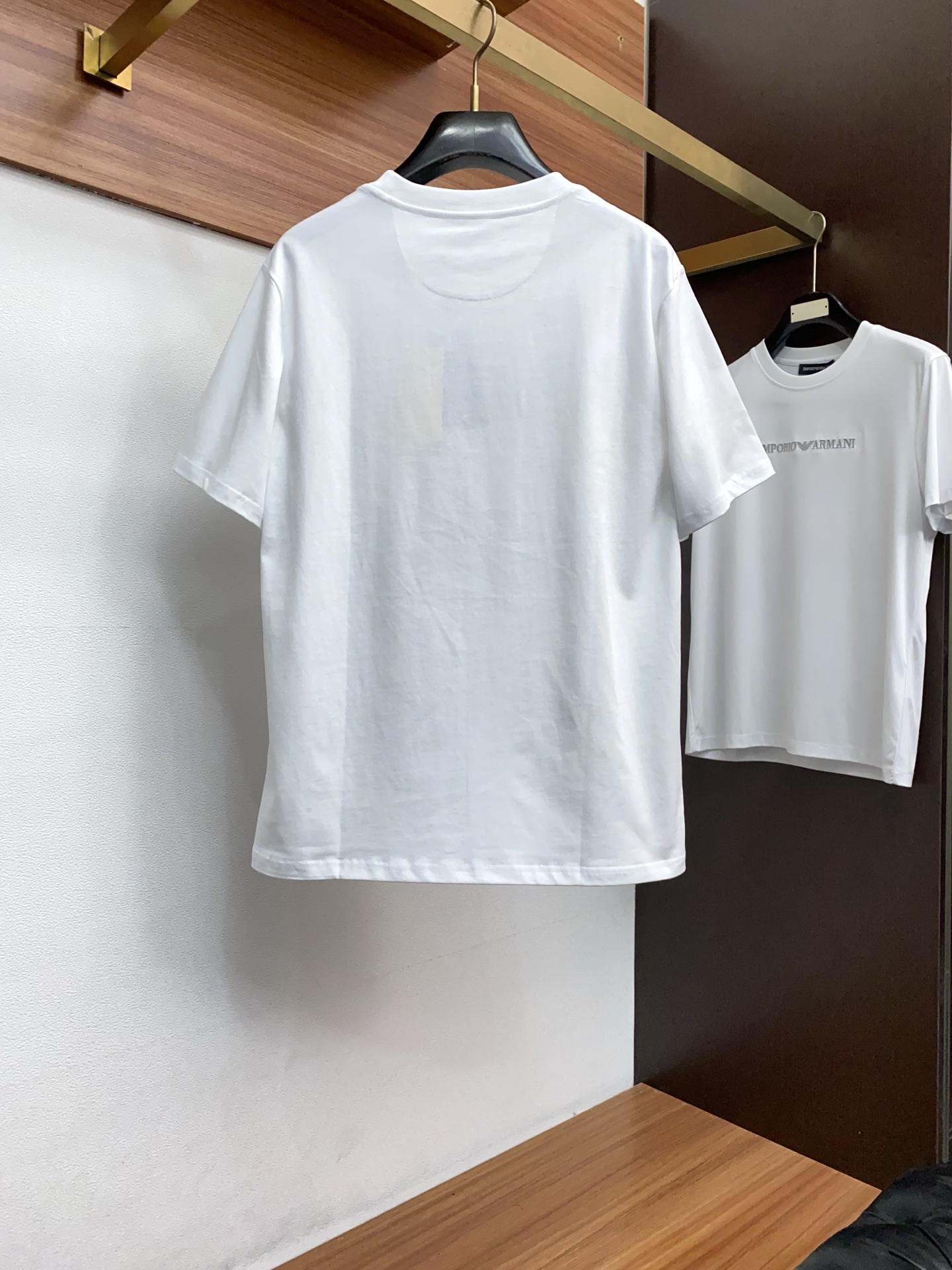 芬迪 26SS春夏新款 纯棉质圆领短袖 男士基础款纯白专柜短袖T恤衫！贸易公司渠道稀出，同步官网发售！基