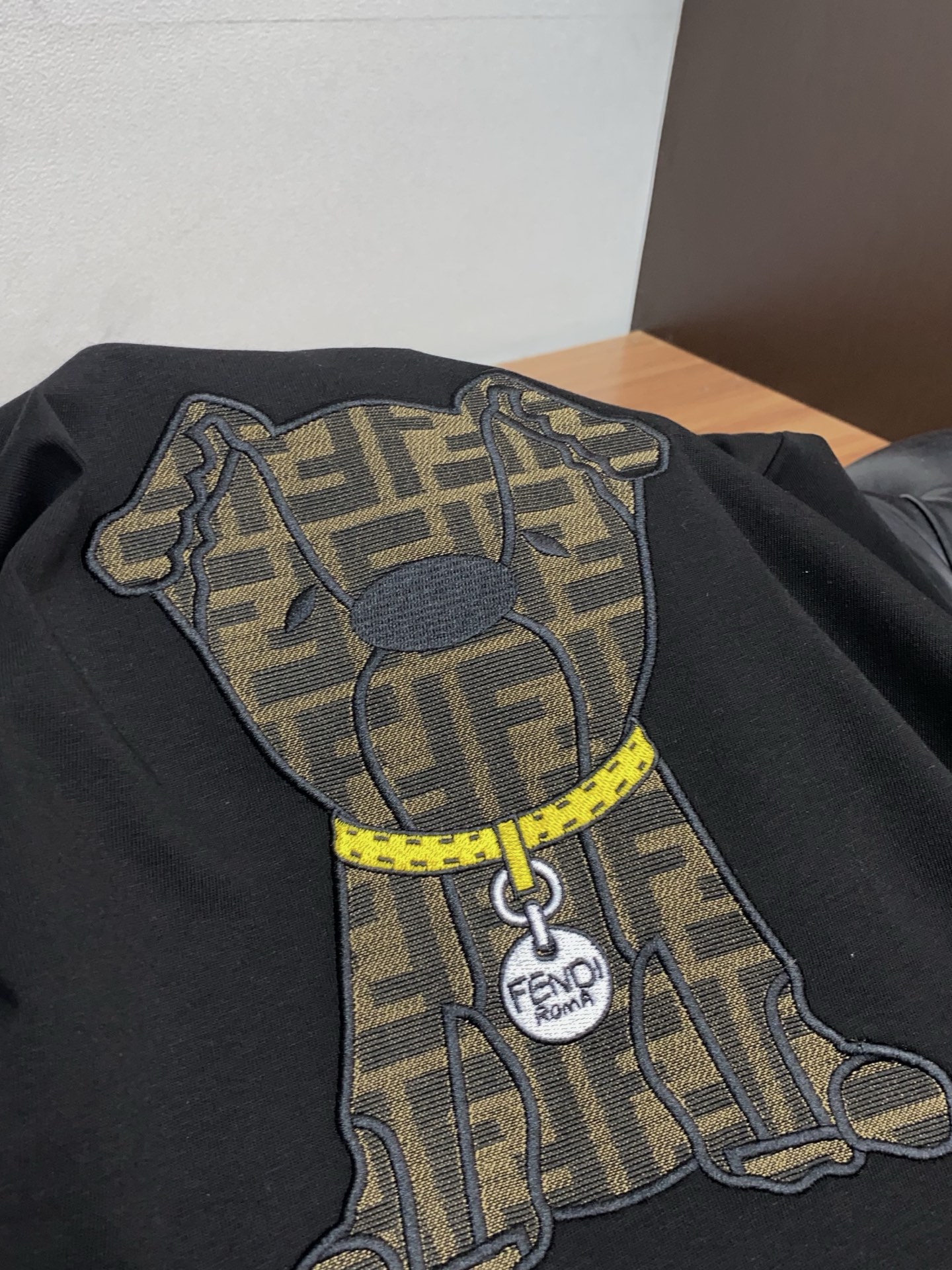 芬迪 26SS春夏新款 纯棉质圆领短袖 男士基础款纯白专柜短袖T恤衫！贸易公司渠道稀出，同步官网发售！基