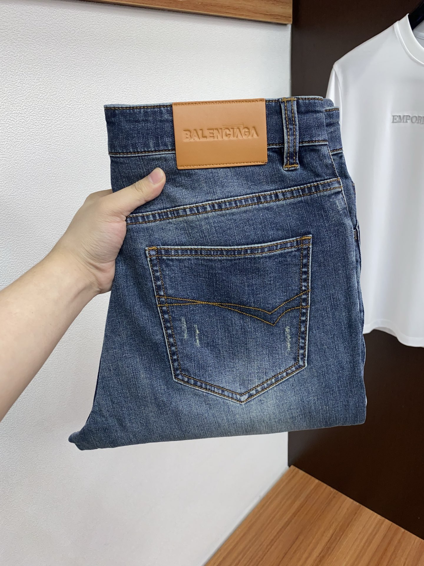 발렌시아가 데님 청바지 16426