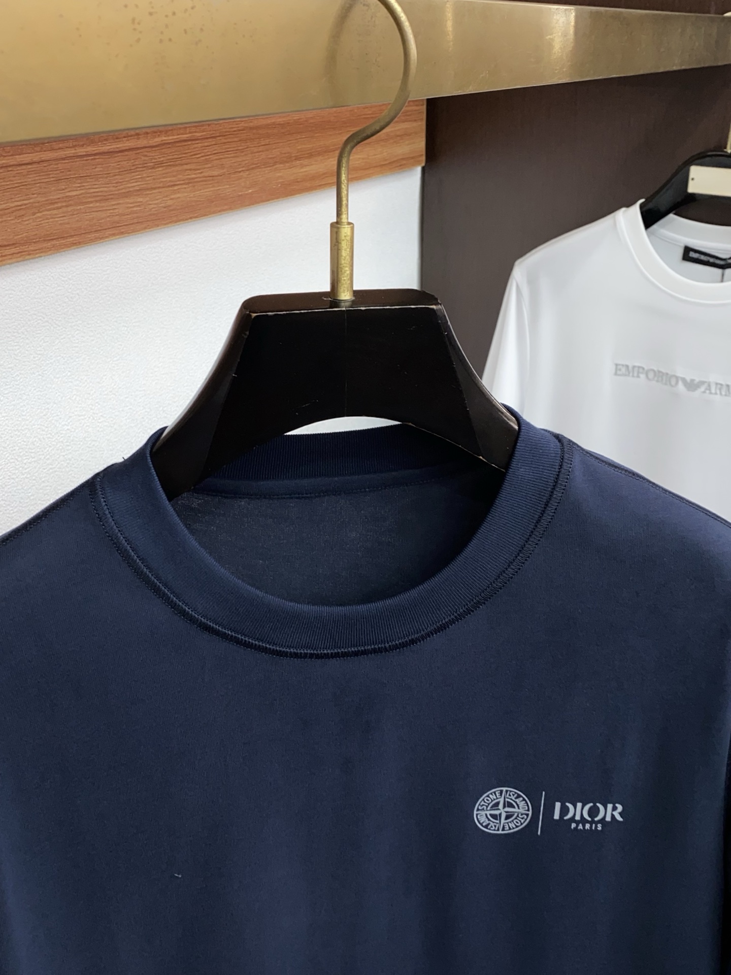 迪奥 2026新款AW新品，时尚休闲打短袖 专柜同步有售，定制长绒棉面料，工艺极度复杂，视觉相当雅致时髦