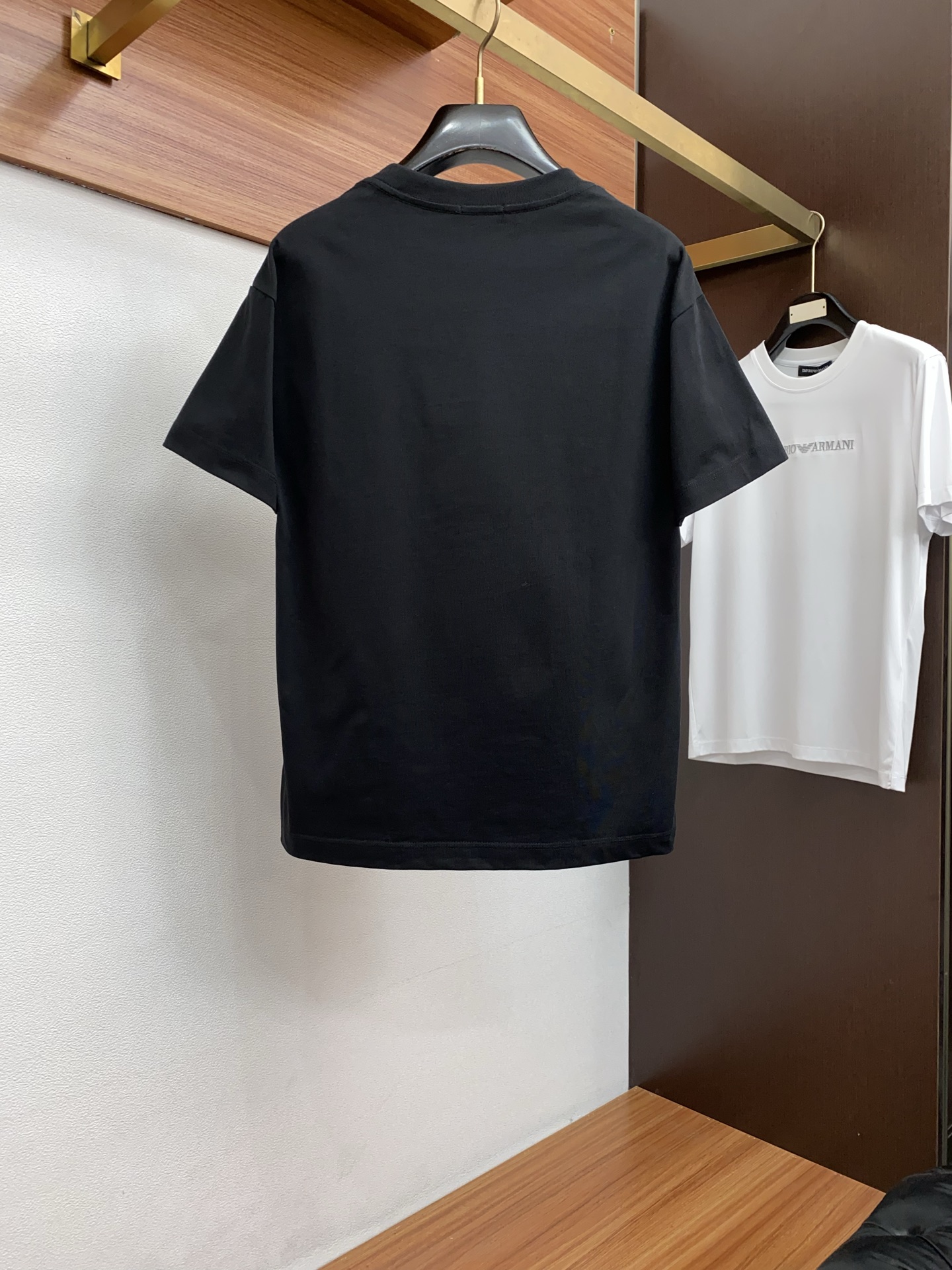 발렌시아가 장섬유 면 남성 반팔 셔츠 상세 이미지 9