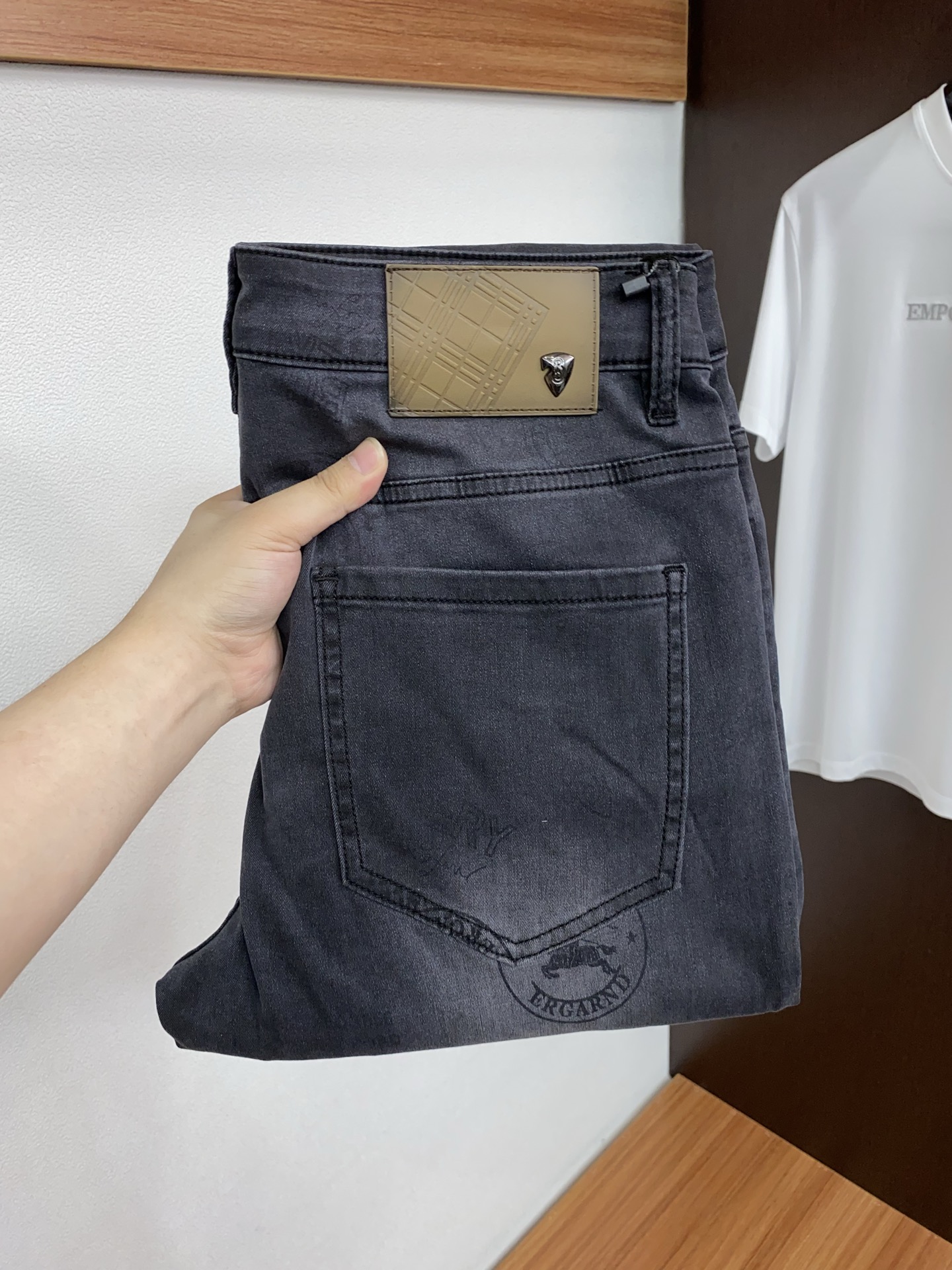 버버리 데님 청바지 16456