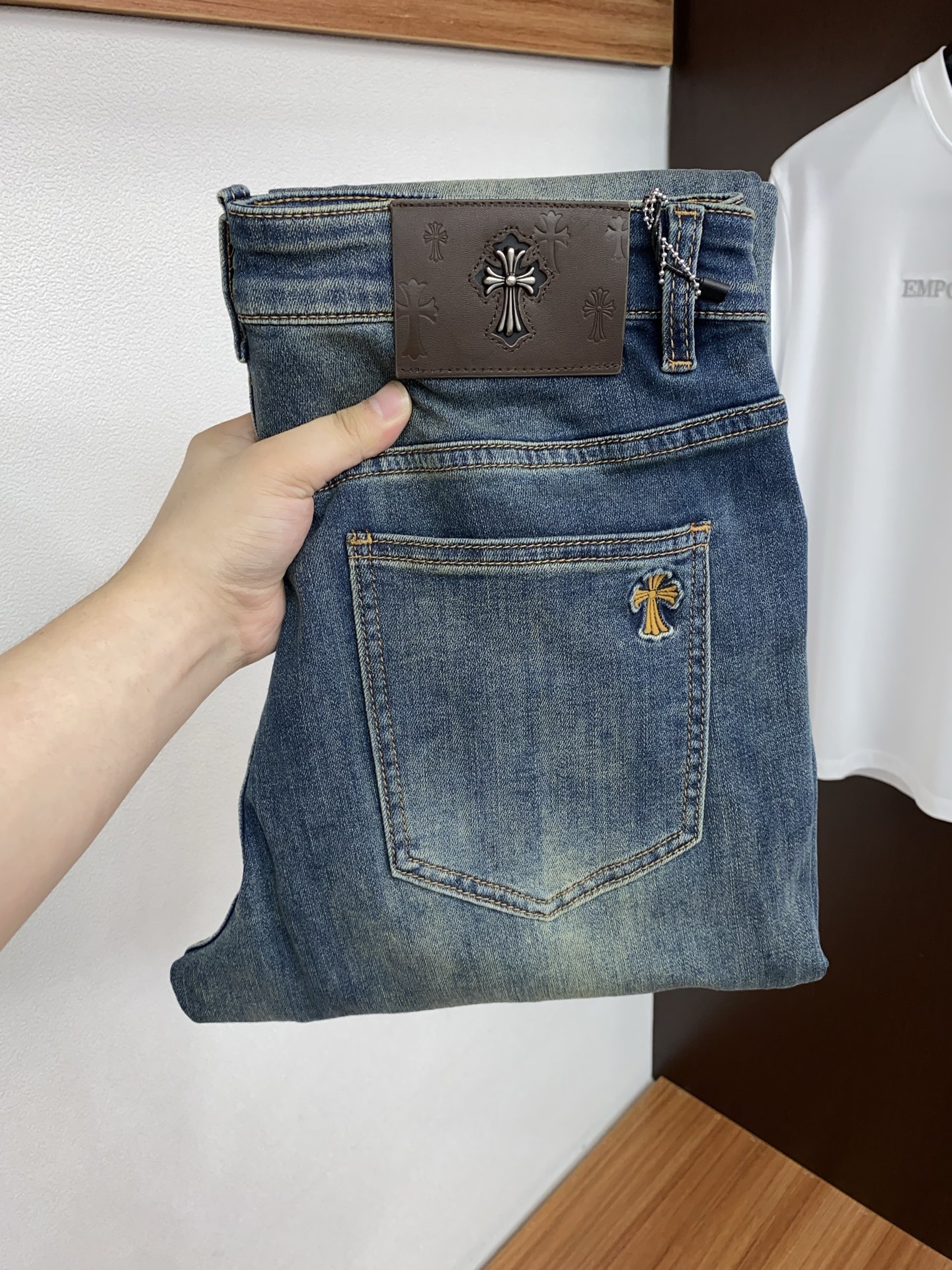 크롬하츠 데님 청바지 16455
