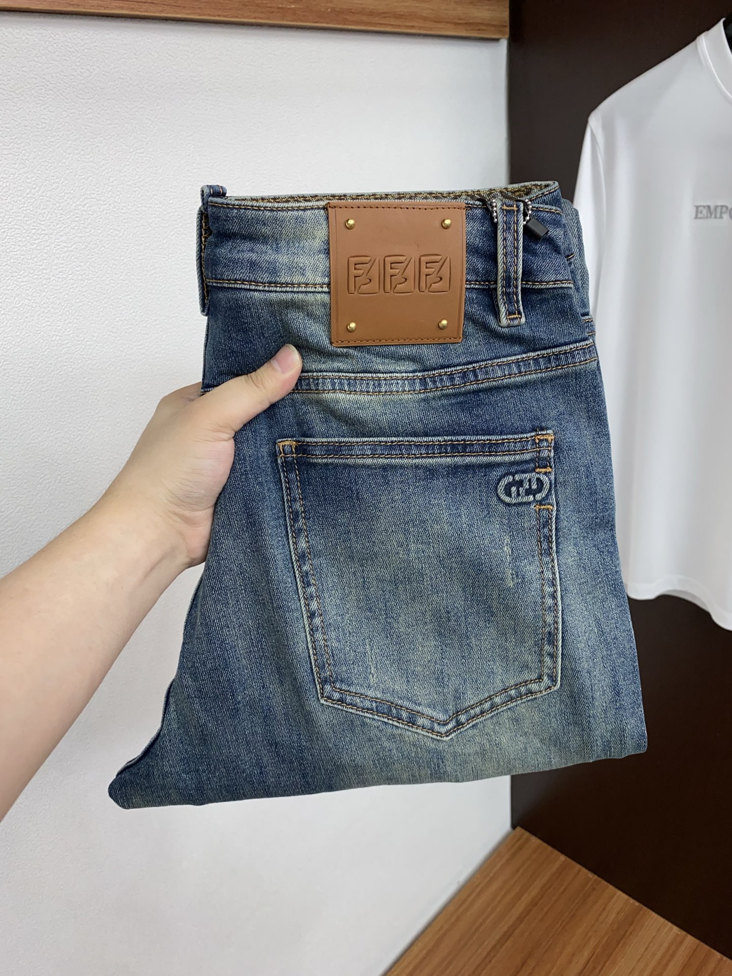펜디 데님 청바지 16454
