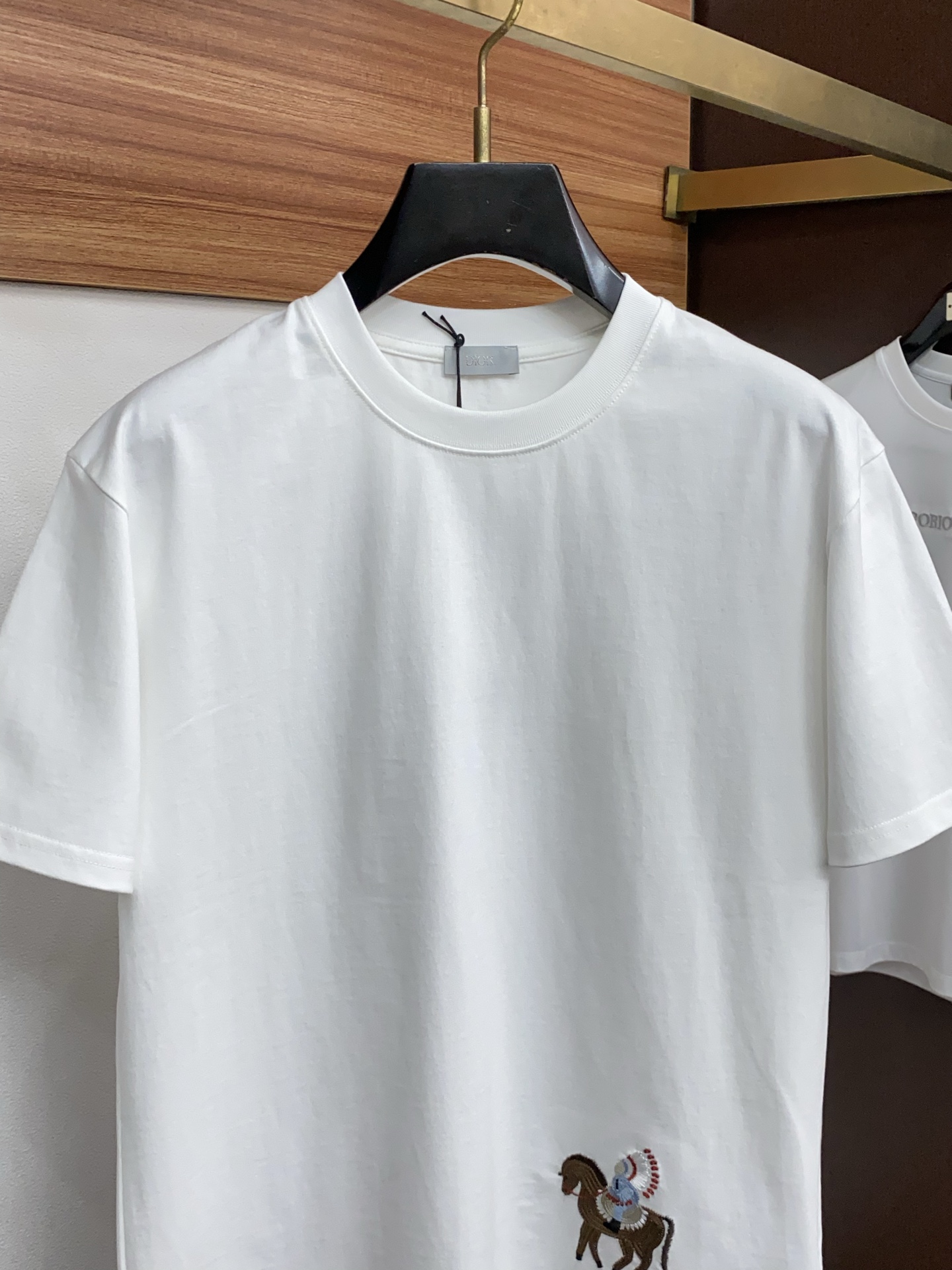 迪奥 26SS春夏新款 纯棉质圆领短袖 男士基础款专柜短袖T恤衫！贸易公司渠道稀出，同步官网发售！基础T