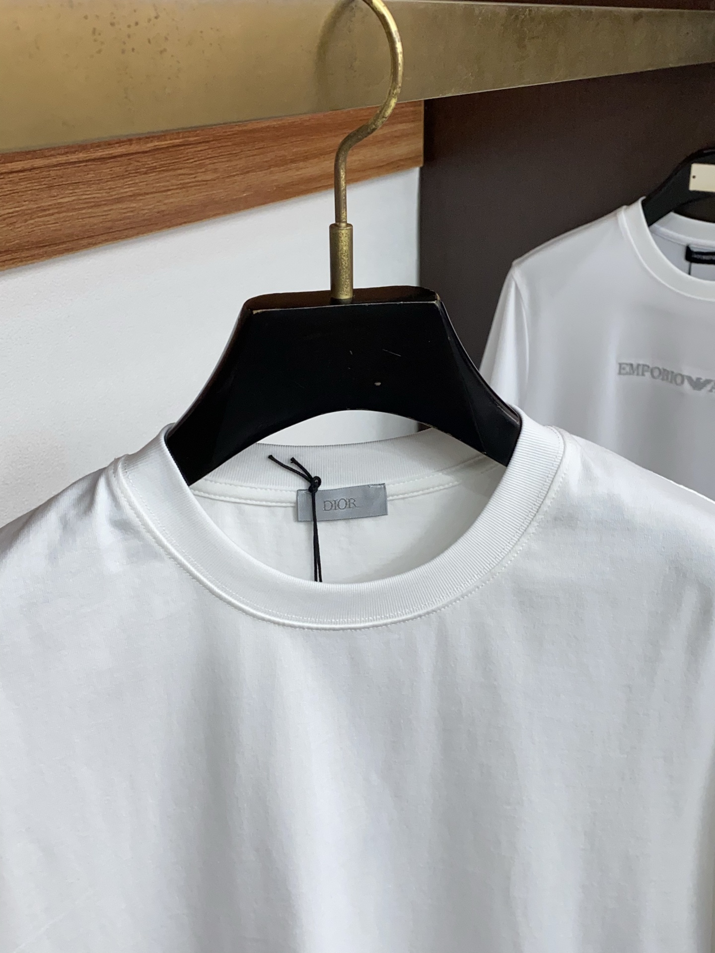 迪奥 26SS春夏新款 纯棉质圆领短袖 男士基础款专柜短袖T恤衫！贸易公司渠道稀出，同步官网发售！基础T