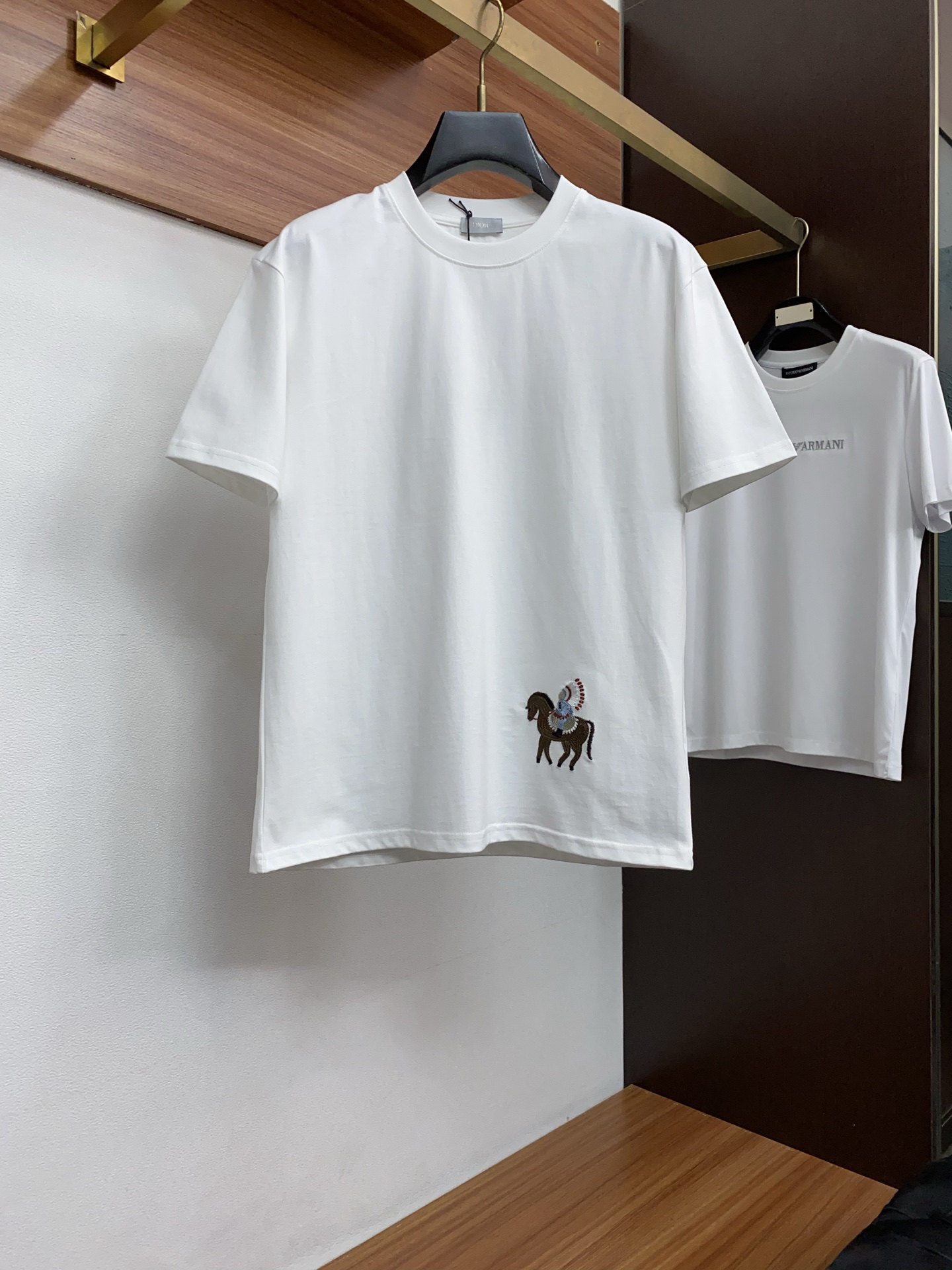 迪奥 26SS春夏新款 纯棉质圆领短袖 男士基础款专柜短袖T恤衫！贸易公司渠道稀出，同步官网发售！基础T