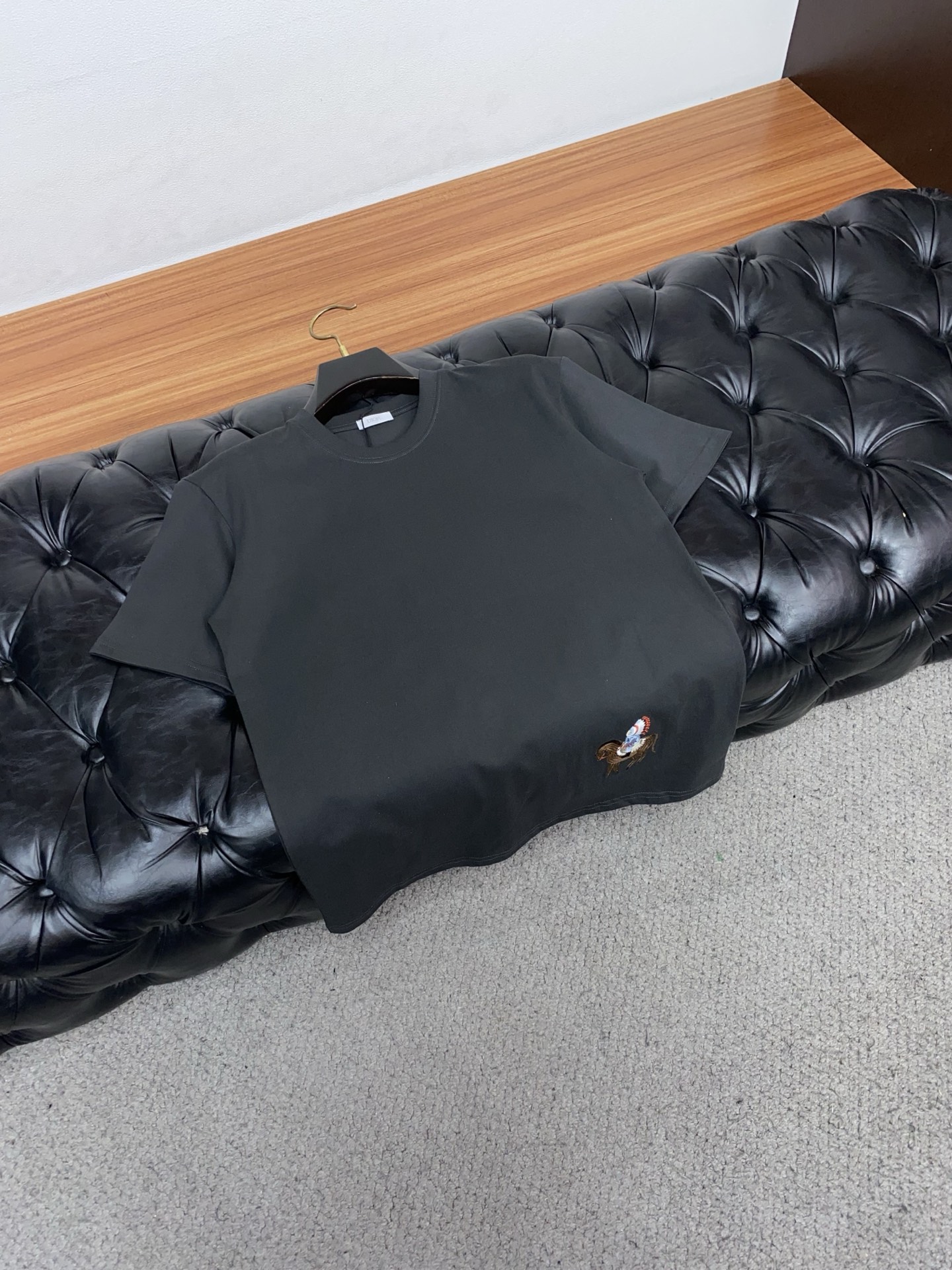 迪奥 26SS春夏新款 纯棉质圆领短袖 男士基础款专柜短袖T恤衫！贸易公司渠道稀出，同步官网发售！基础T