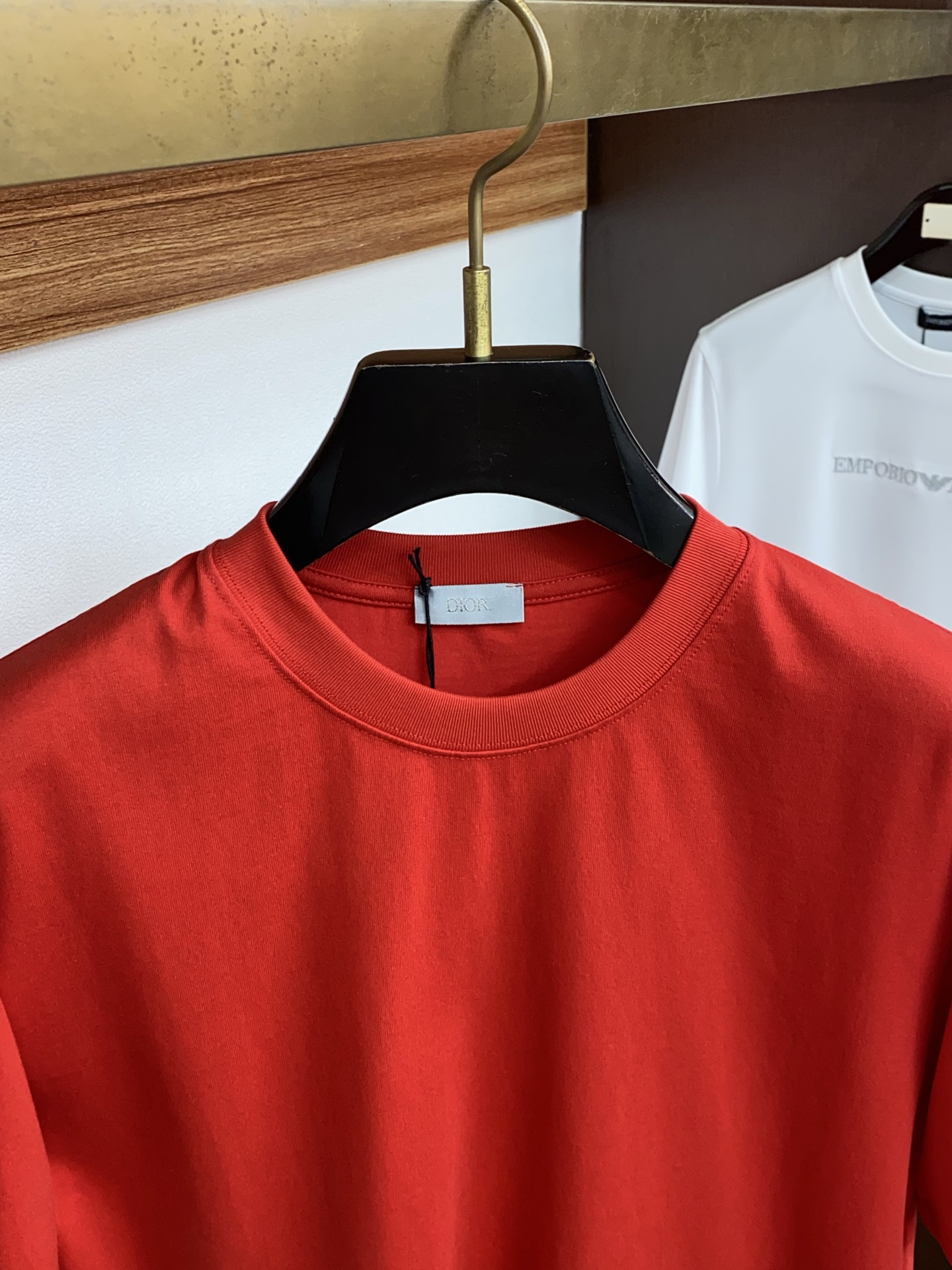 迪奥 26SS春夏新款 纯棉质圆领短袖 男士基础款专柜短袖T恤衫！贸易公司渠道稀出，同步官网发售！基础T