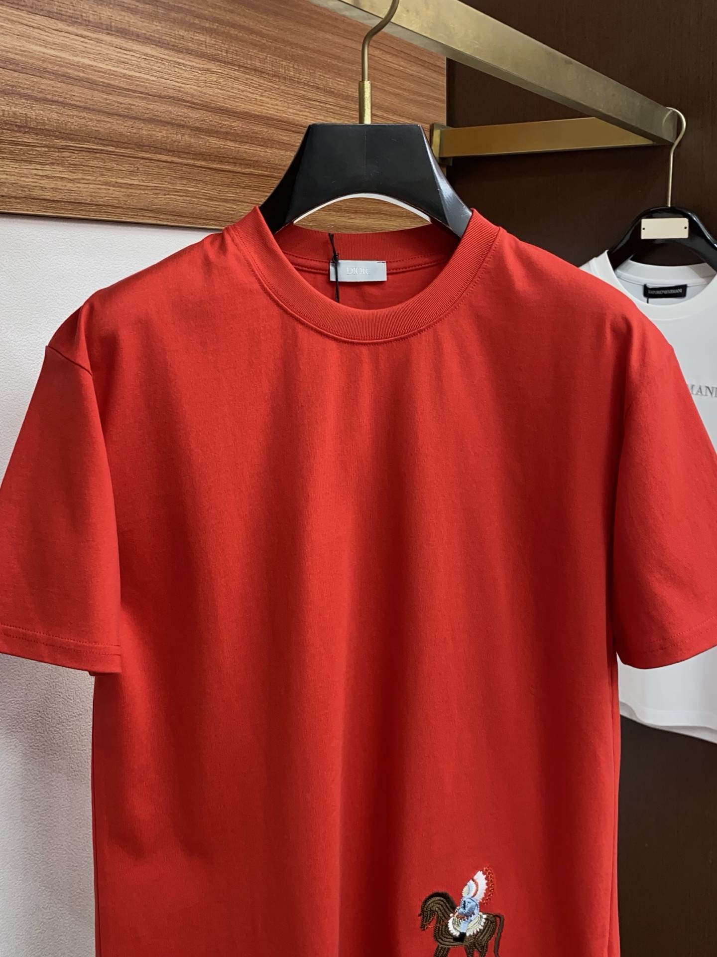 迪奥 26SS春夏新款 纯棉质圆领短袖 男士基础款专柜短袖T恤衫！贸易公司渠道稀出，同步官网发售！基础T