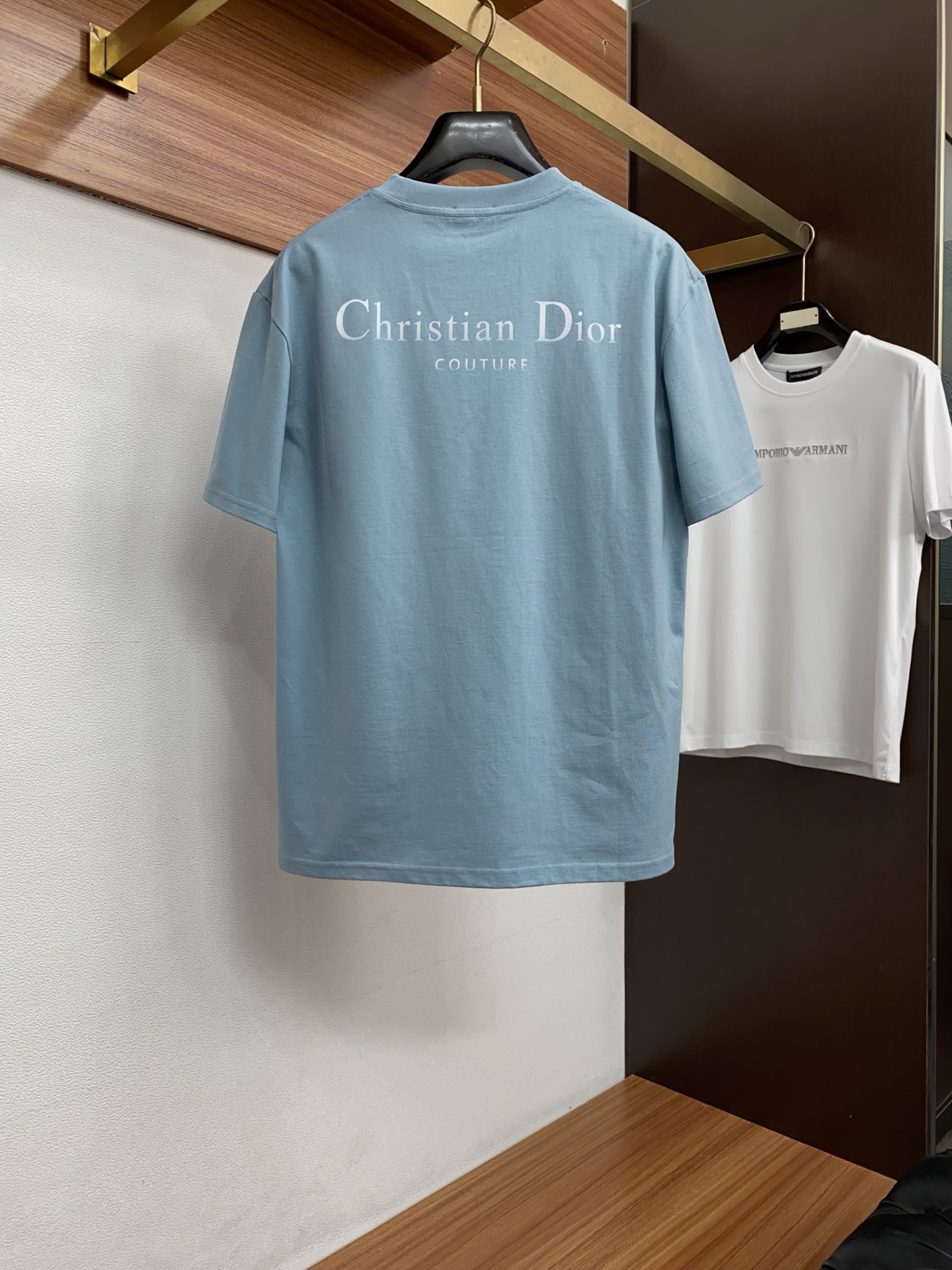 迪奥 26SS春夏新款 纯棉质圆领短袖 男士基础款专柜短袖T恤衫！贸易公司渠道稀出，同步官网发售！基础T