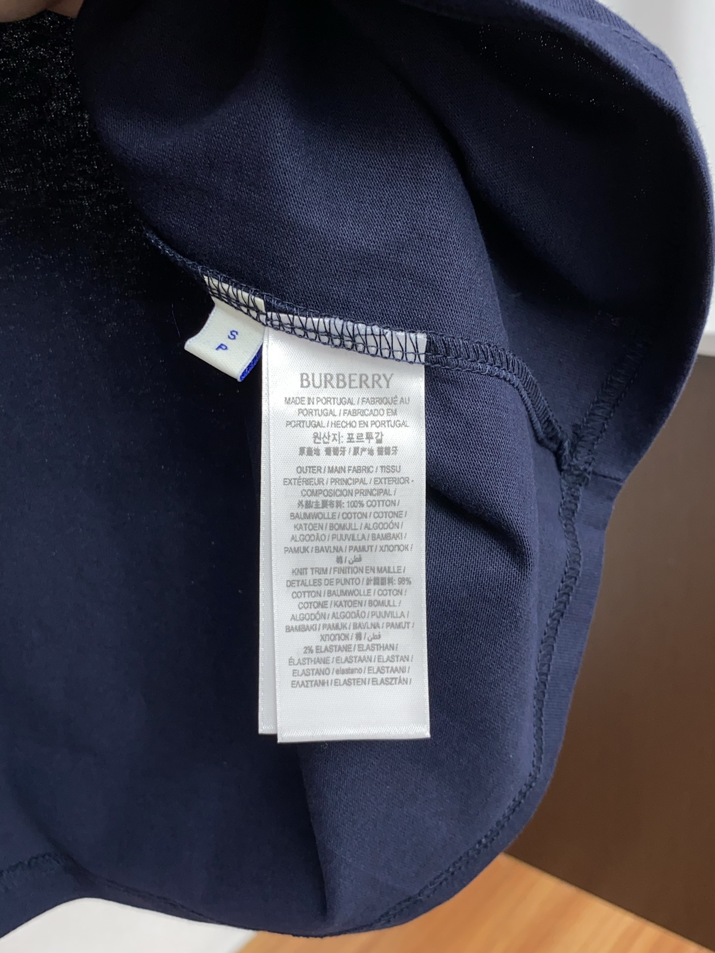 巴宝莉 26SS春夏新款 纯棉质圆领短袖 男士基础款纯白专柜短袖T恤衫！贸易公司渠道稀出，同步官网发售！