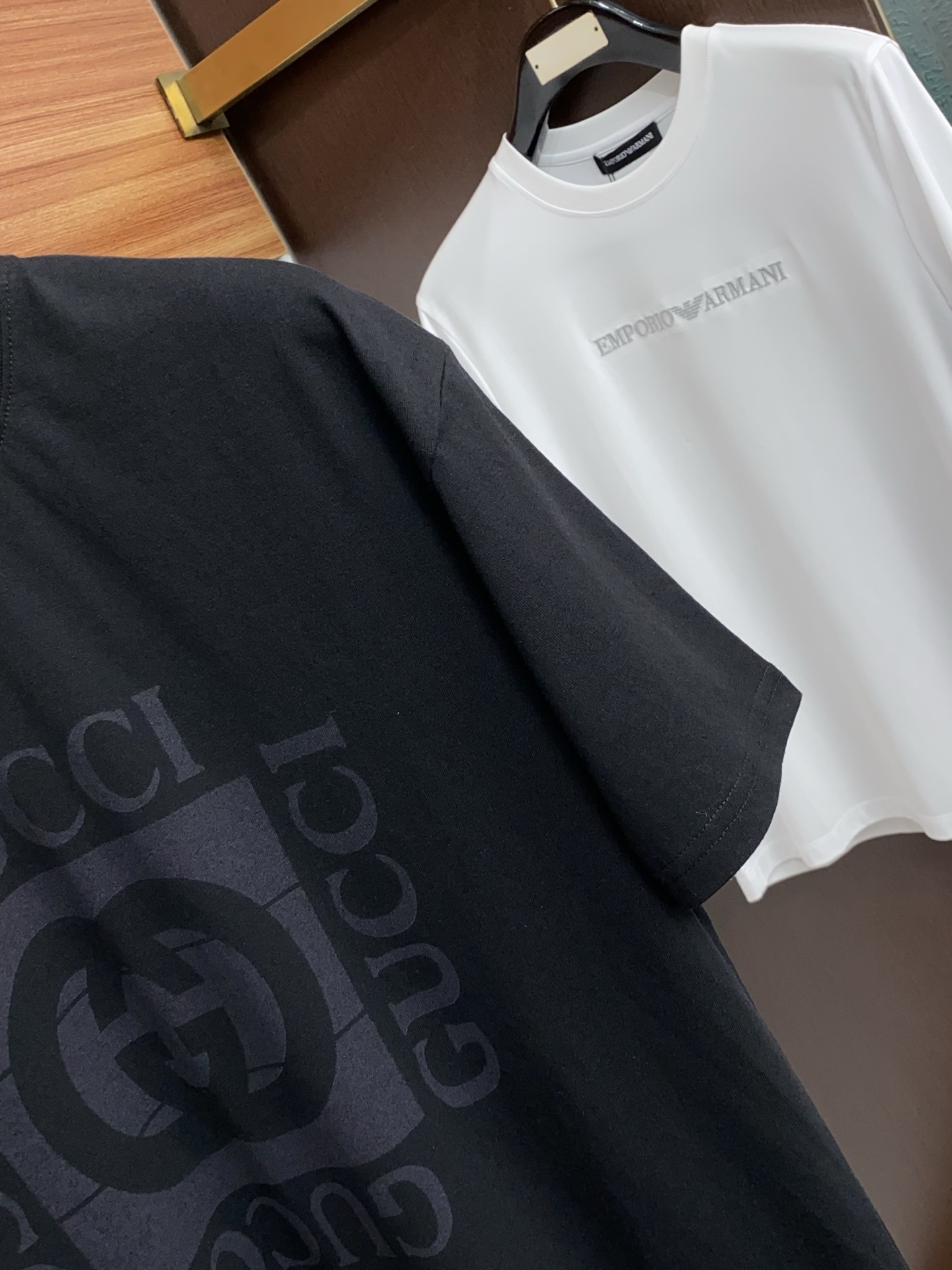 古奇 26SS春夏新款 纯棉质圆领短袖 男士基础款纯白专柜短袖T恤衫！贸易公司渠道稀出，同步官网发售！基