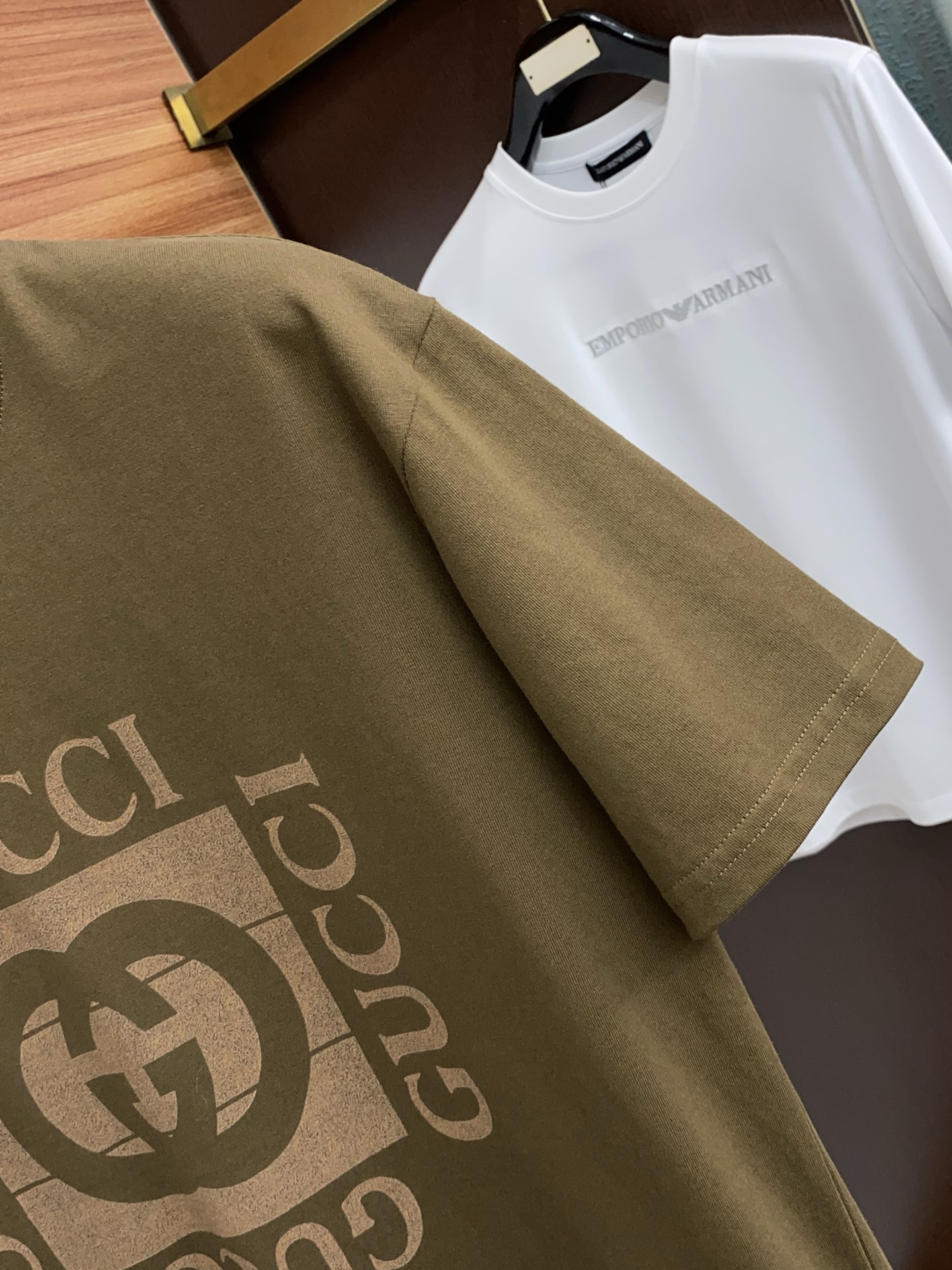 古奇 26SS春夏新款 纯棉质圆领短袖 男士基础款纯白专柜短袖T恤衫！贸易公司渠道稀出，同步官网发售！基