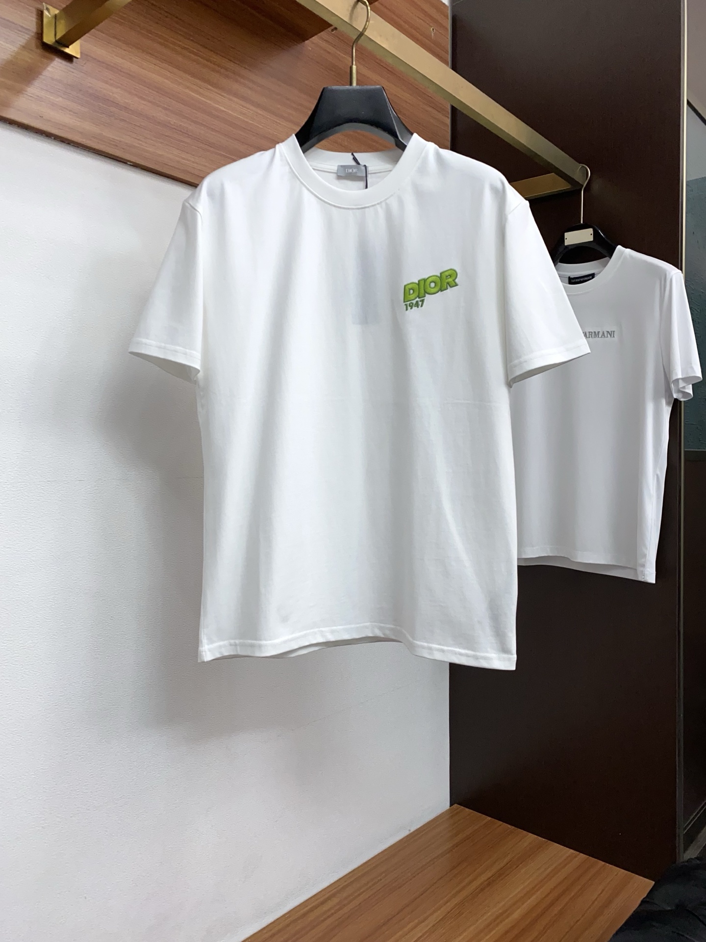 迪奥 26SS春夏新款 纯棉质圆领短袖 男士基础款专柜短袖T恤衫！贸易公司渠道稀出，同步官网发售！基础T
