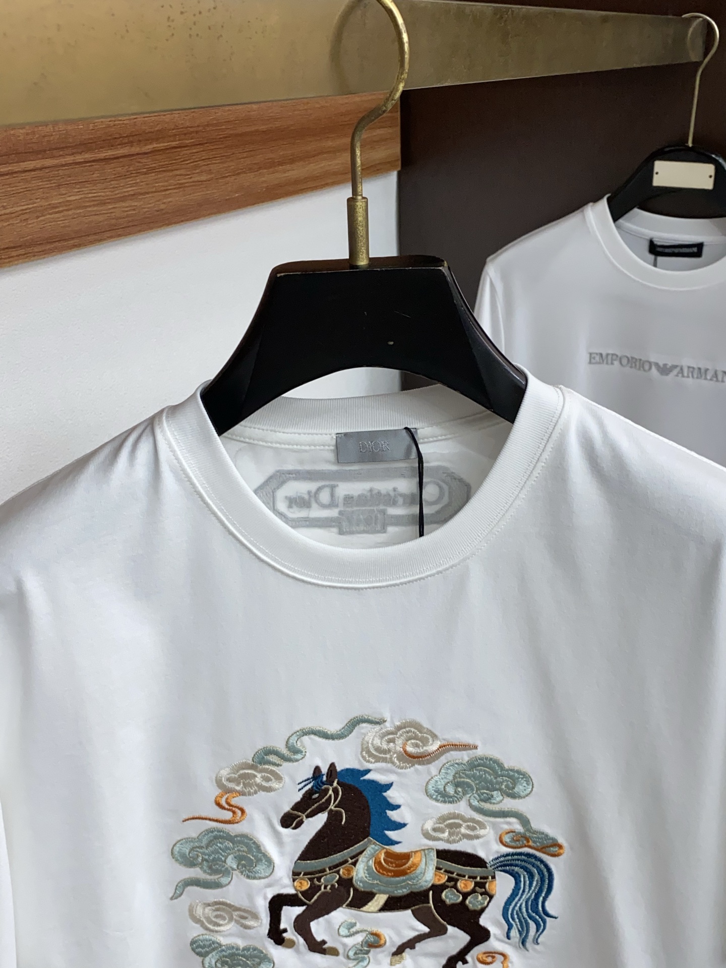 爱马仕 26SS春夏新款 纯棉质圆领短袖 男士基础款专柜短袖T恤衫！贸易公司渠道稀出，同步官网发售！基础