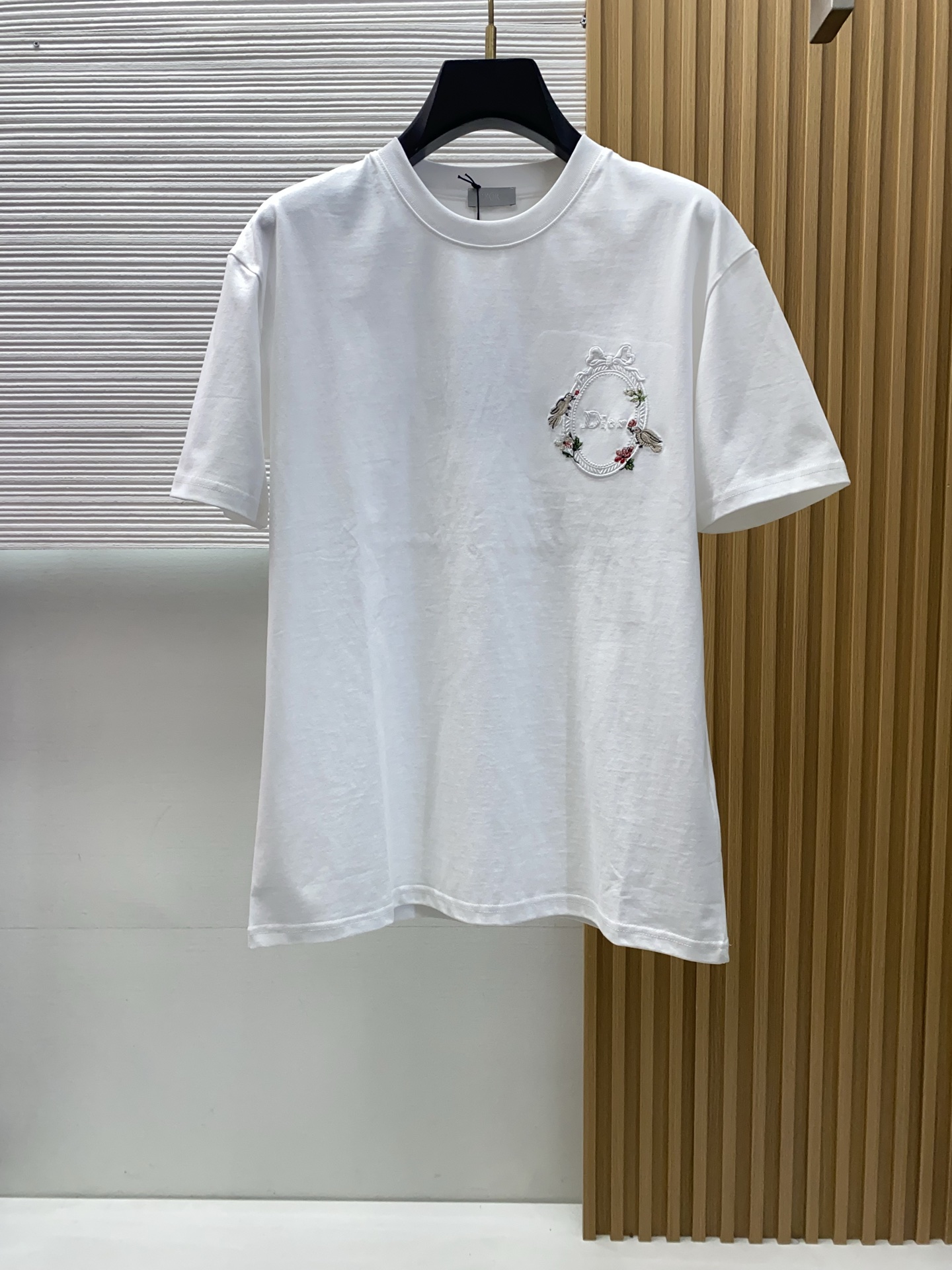 迪奥 26SS春夏新款 纯棉质圆领短袖 男士基础款专柜短袖T恤衫！贸易公司渠道稀出，同步官网发售！基础T