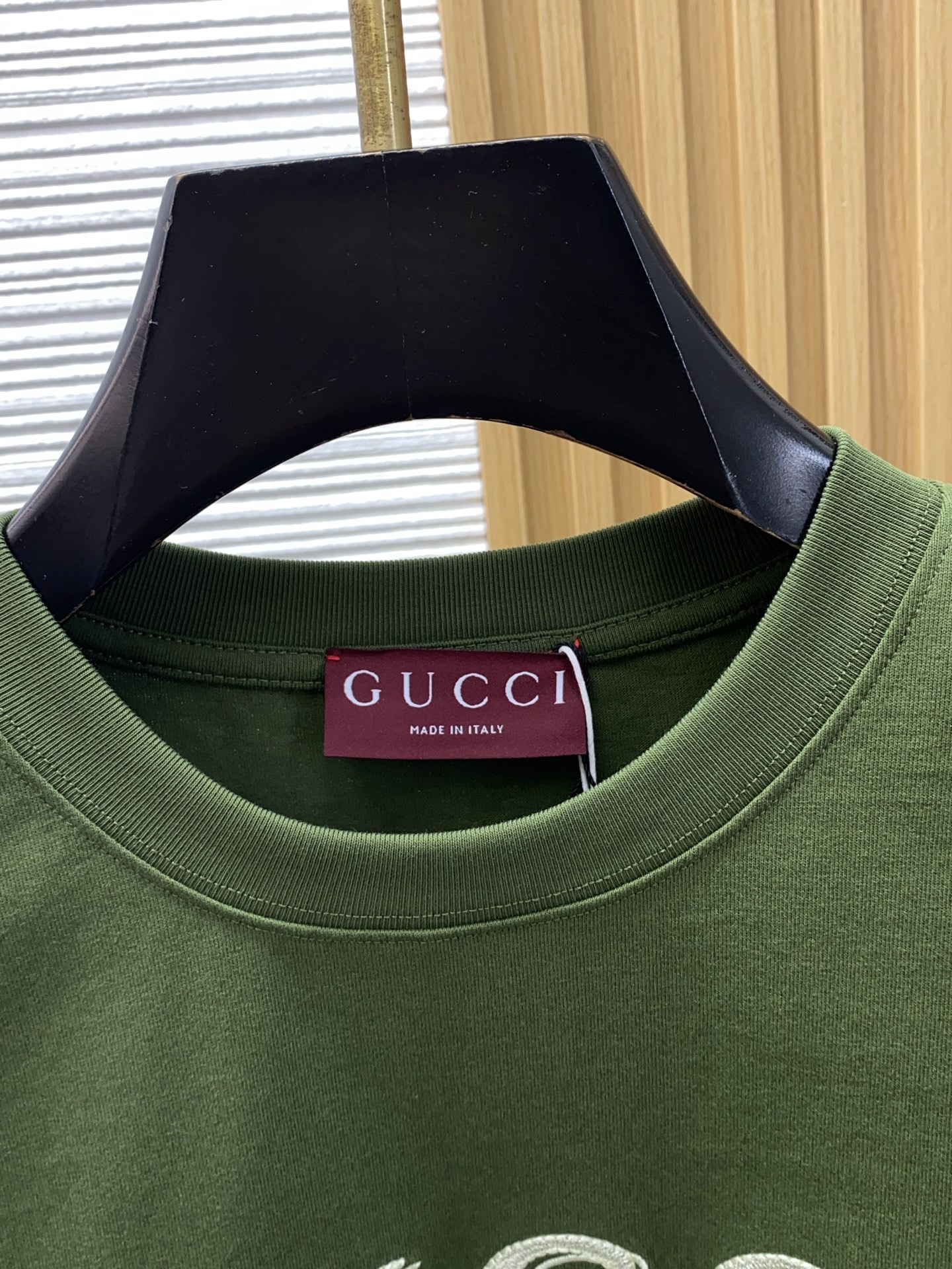 古奇 26SS春夏新款 纯棉质圆领短袖 男士基础款专柜短袖T恤衫！贸易公司渠道稀出，同步官网发售！基础T