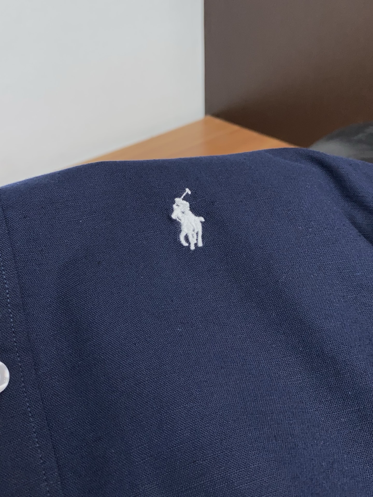 拉夫劳伦 25FW秋冬新款男士休闲定制麻料翻领衬衣，男士商务休闲百搭时尚长袖衬衫！贸易公司渠道稀出，同步