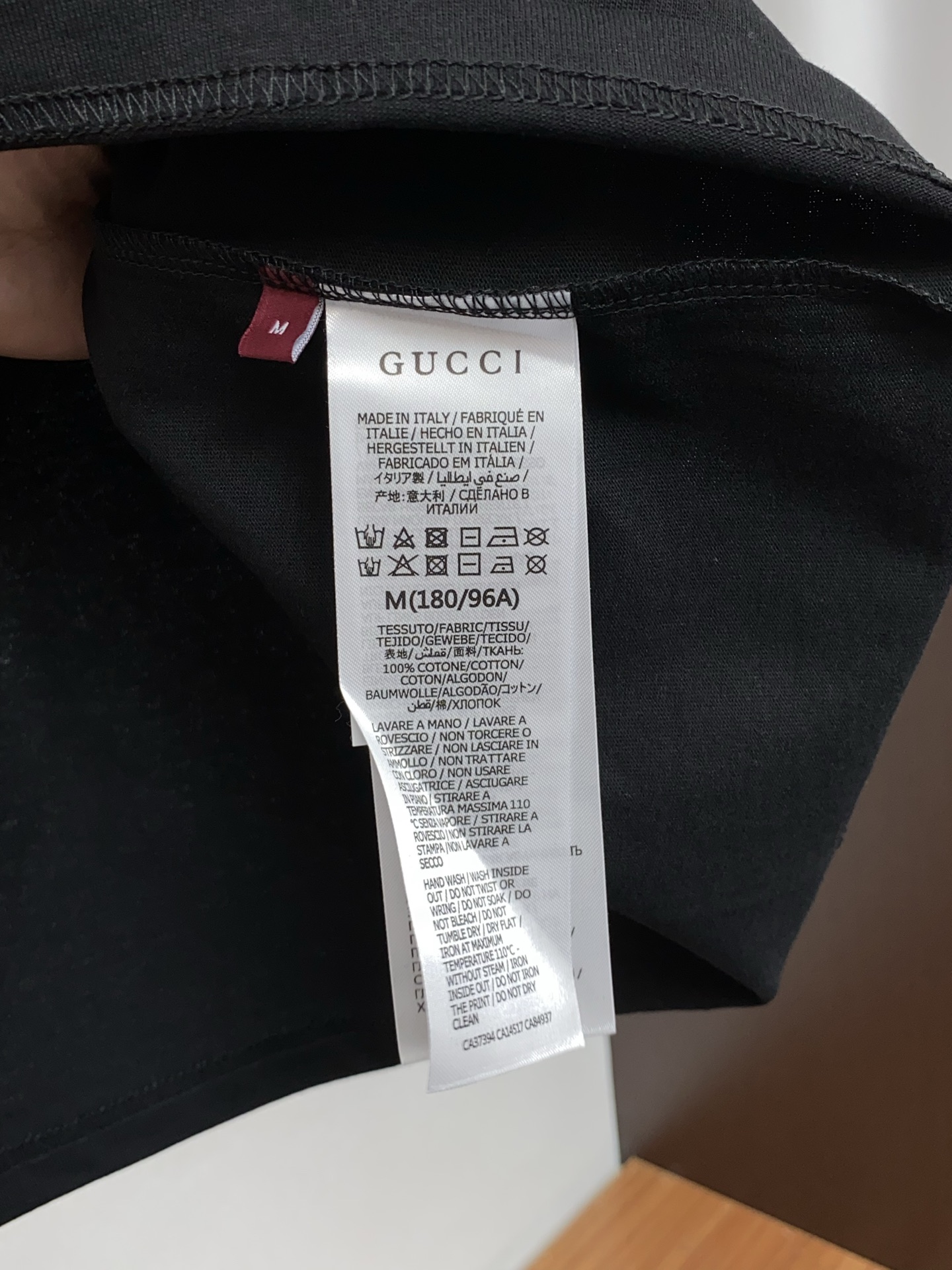 古奇 26SS春夏新款 纯棉质圆领短袖 男士基础款专柜短袖T恤衫！贸易公司渠道稀出，同步官网发售！基础T