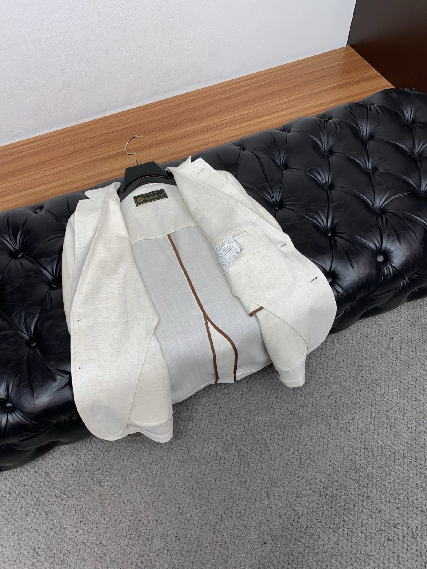 Loro piana 诺悠翩雅 2026春夏新品男士休闲西服 高端商务男装西装外套 新视角西服外套,休闲