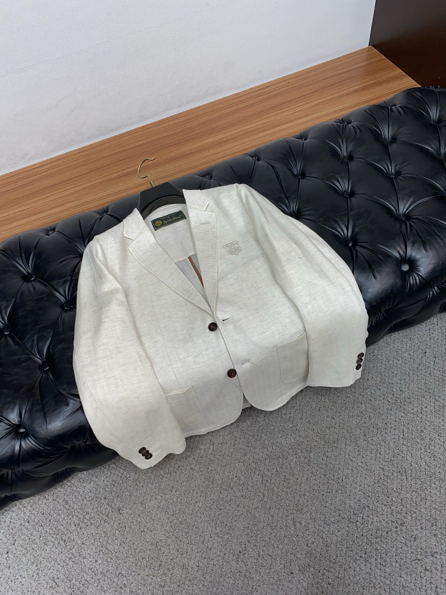 Loro piana 诺悠翩雅 2026春夏新品男士休闲西服 高端商务男装西装外套 新视角西服外套,休闲