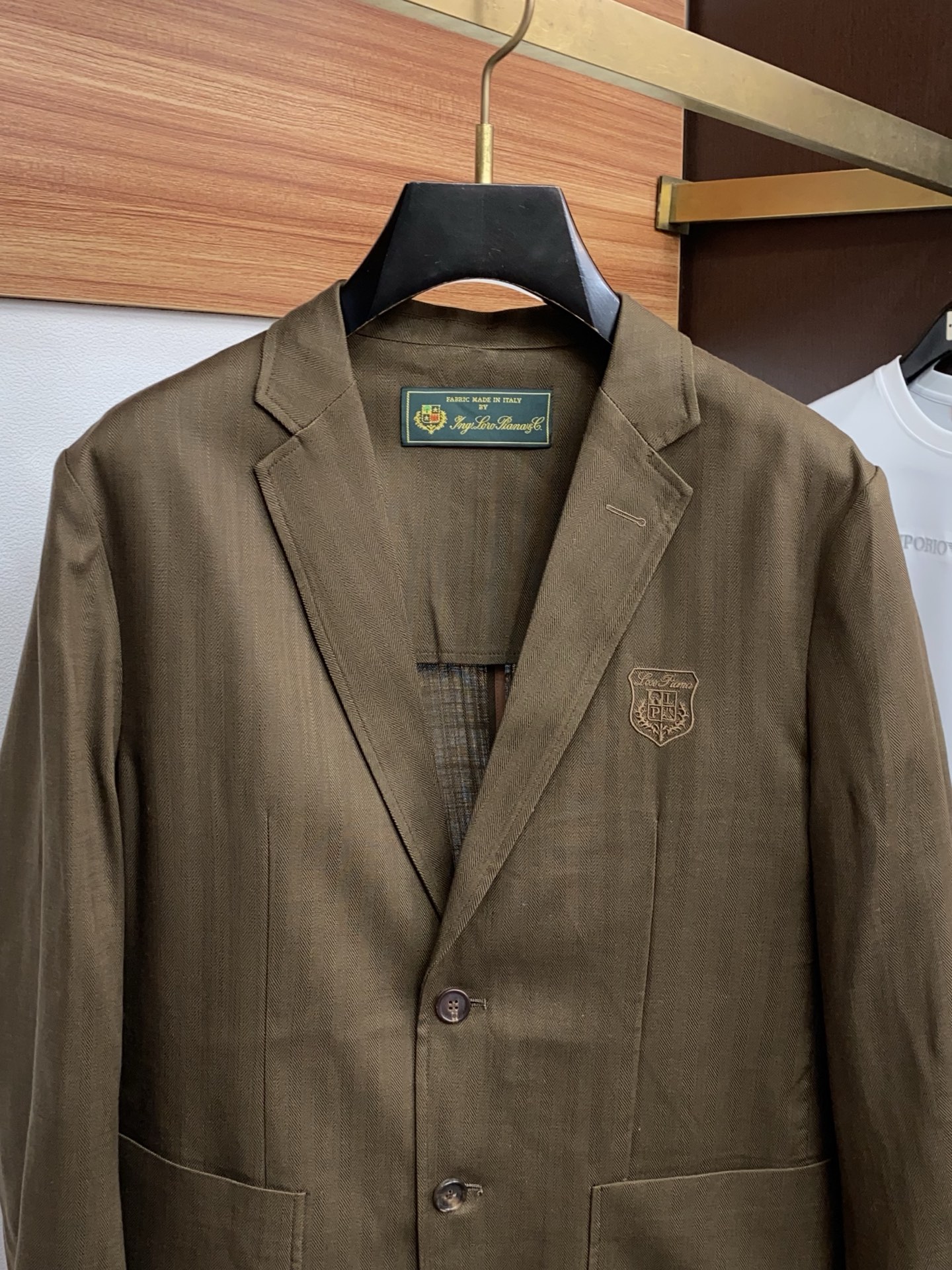 Loro piana 诺悠翩雅 2026春夏新品男士休闲西服 高端商务男装西装外套 新视角西服外套,休闲