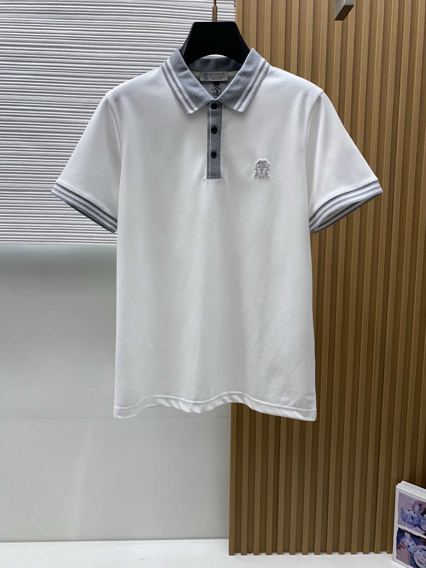 Loro piana 诺悠翩雅 2026s经典时尚翻领 Polo衫短袖 ，贸易公司渠道订单，简约大气，时