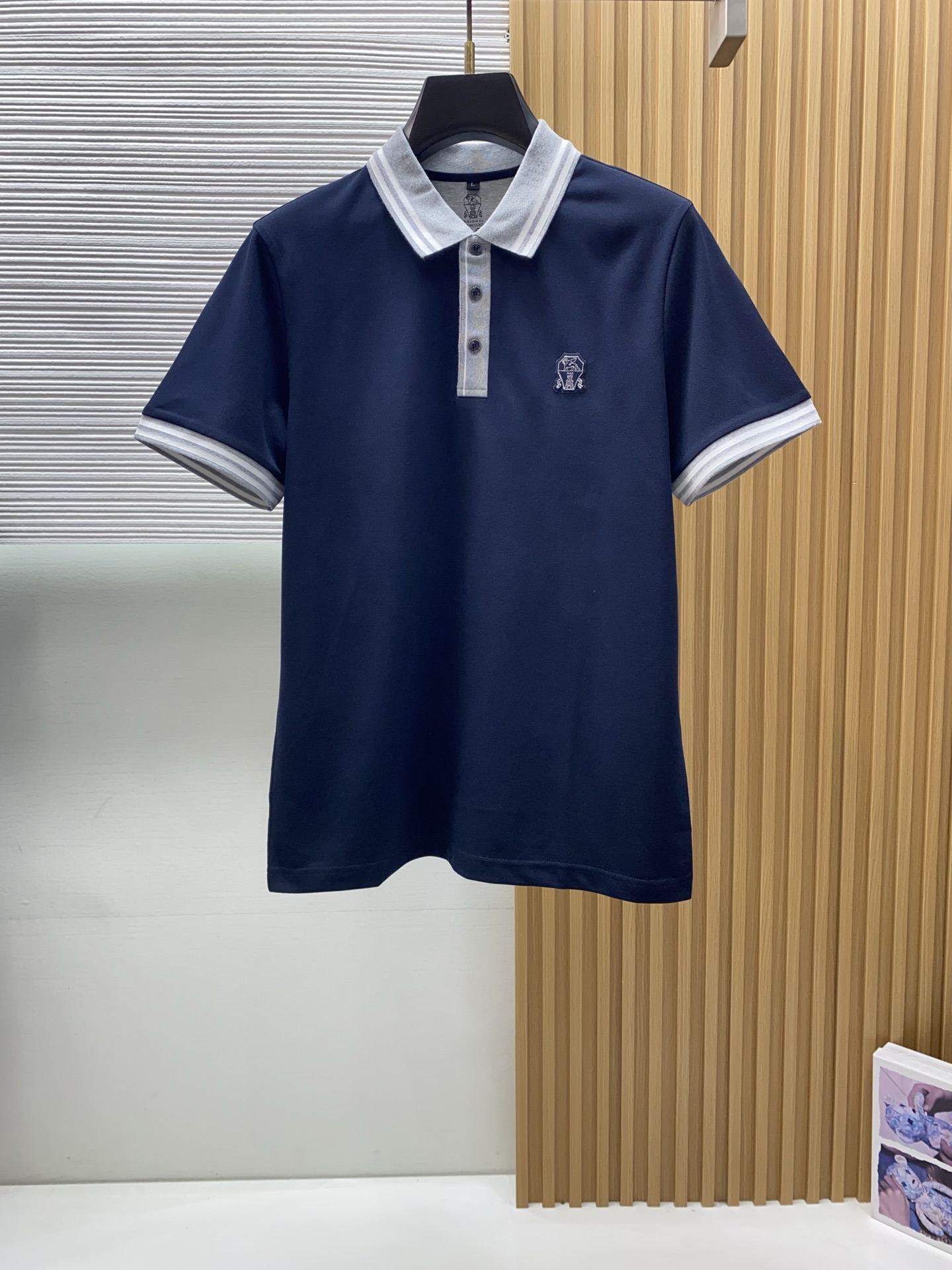 杰尼亚 2026s经典时尚翻领 Polo衫短袖 ，贸易公司渠道订单，简约大气，时尚百搭，品相更是无法挑剔