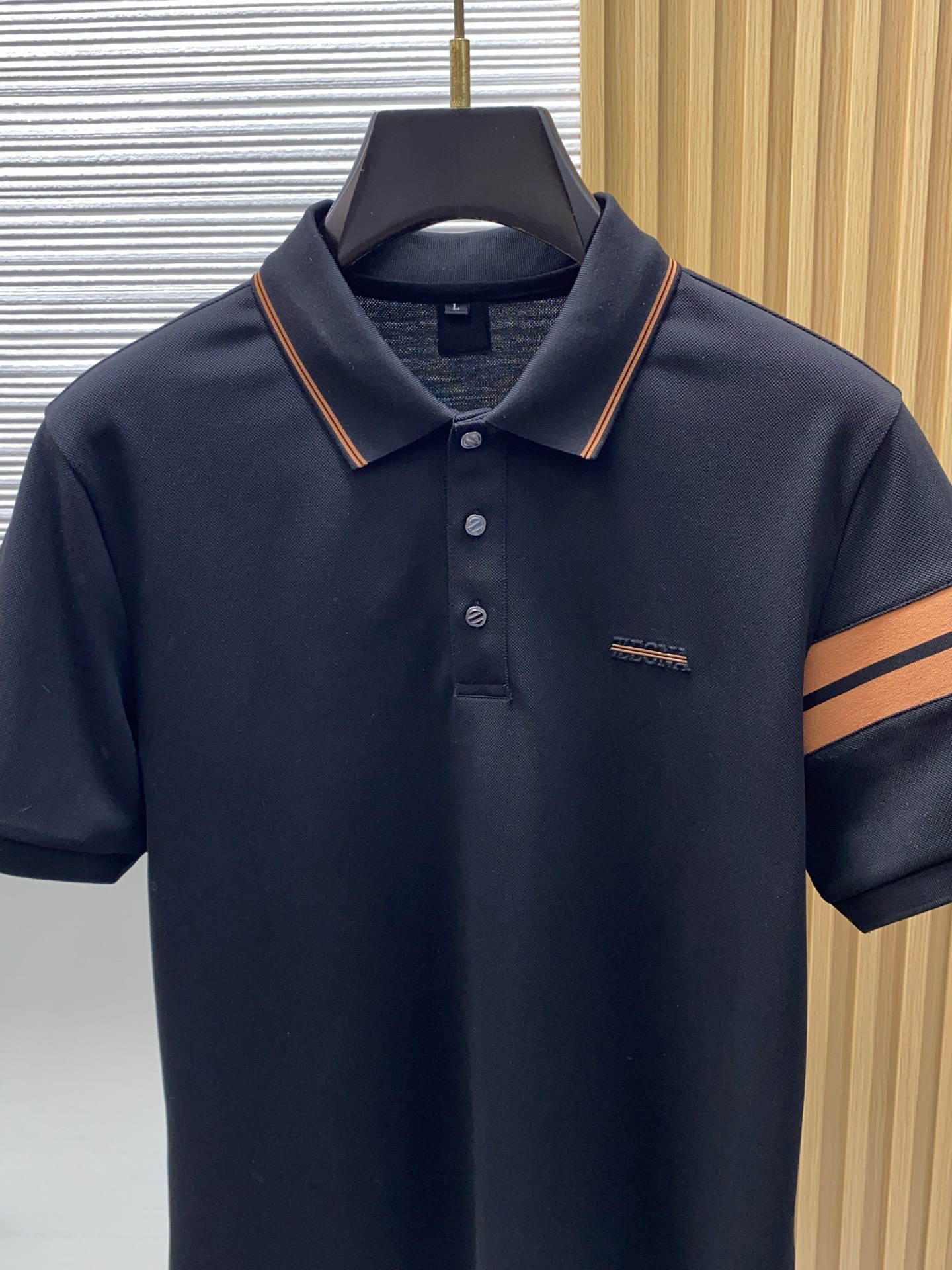 杰尼亚 2026s经典时尚翻领 Polo衫短袖 ，贸易公司渠道订单，简约大气，时尚百搭，品相更是无法挑剔