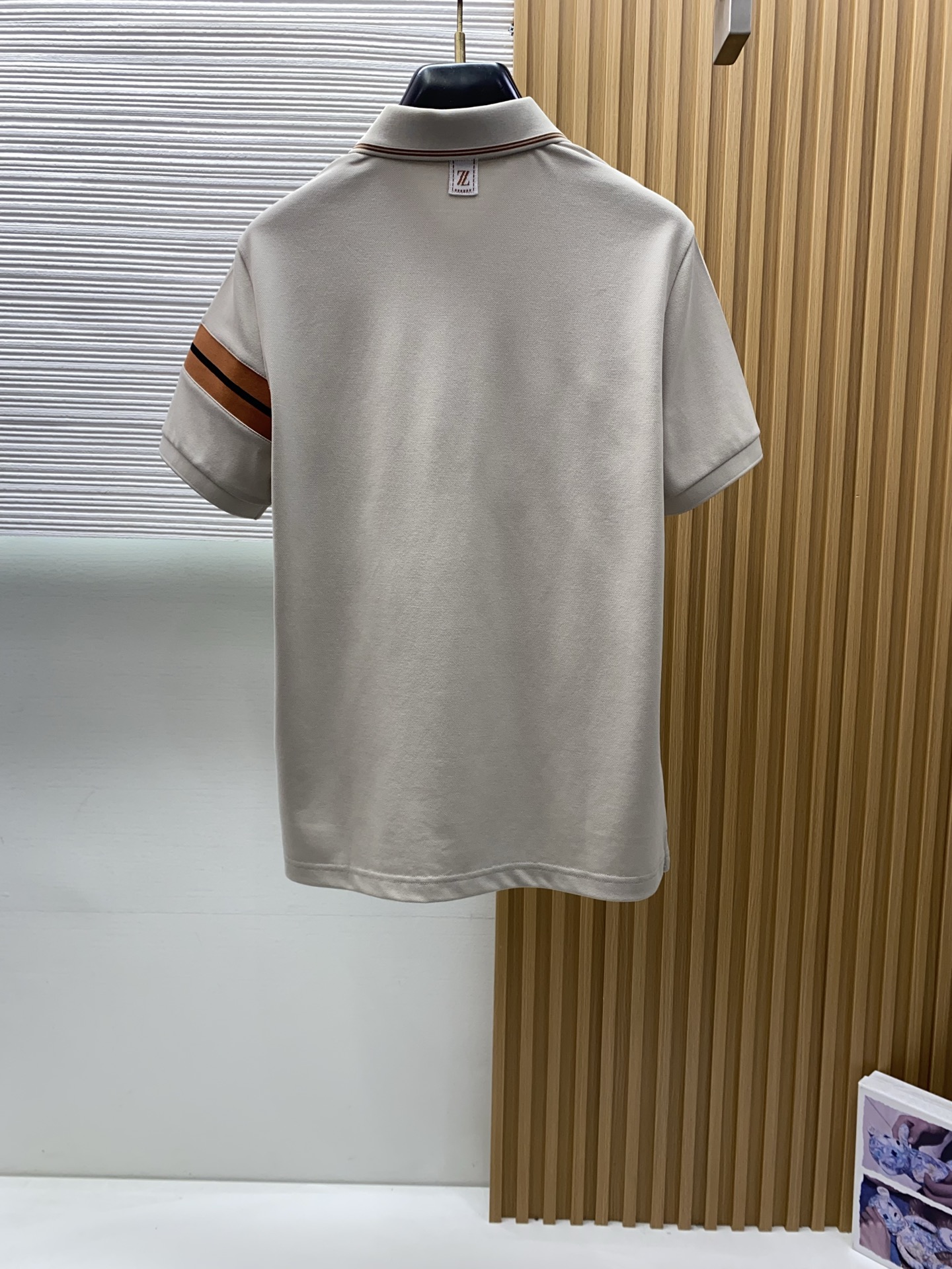 杰尼亚 2026s经典时尚翻领 Polo衫短袖 ，贸易公司渠道订单，简约大气，时尚百搭，品相更是无法挑剔