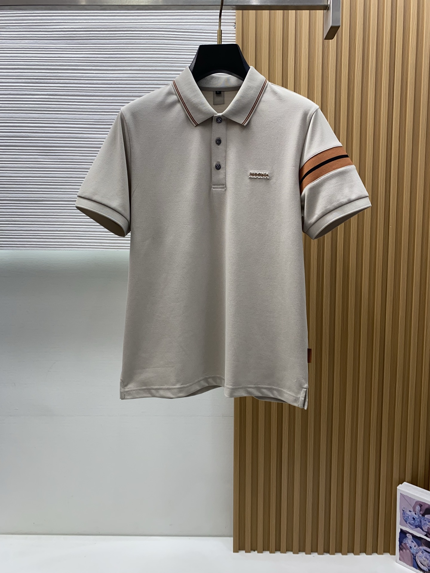 杰尼亚 2026s经典时尚翻领 Polo衫短袖 ，贸易公司渠道订单，简约大气，时尚百搭，品相更是无法挑剔