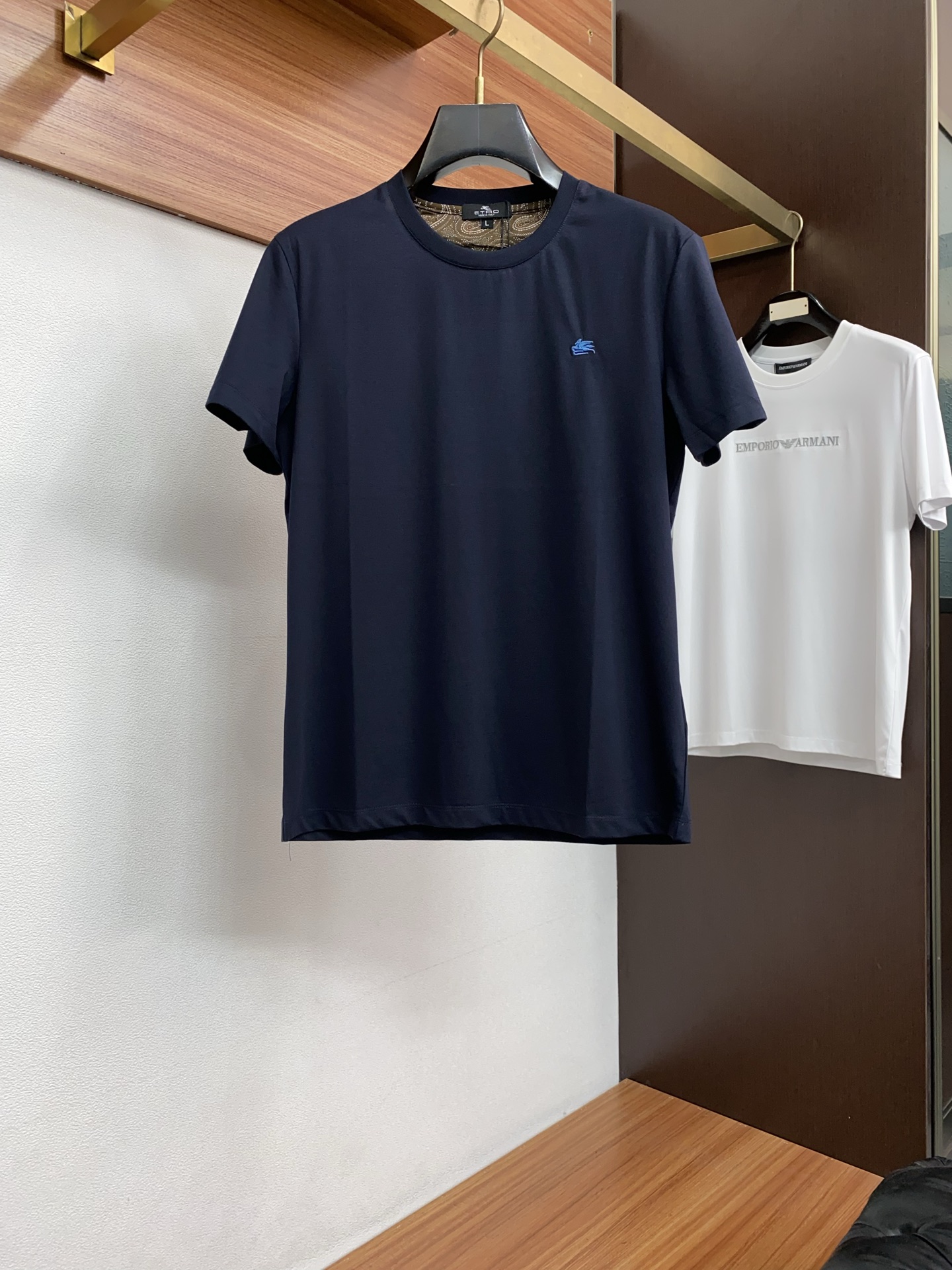 ETRO 26SS春夏新款 纯棉质圆领短袖 男士基础款专柜短袖T恤衫！贸易公司渠道稀出，同步官网发售！基