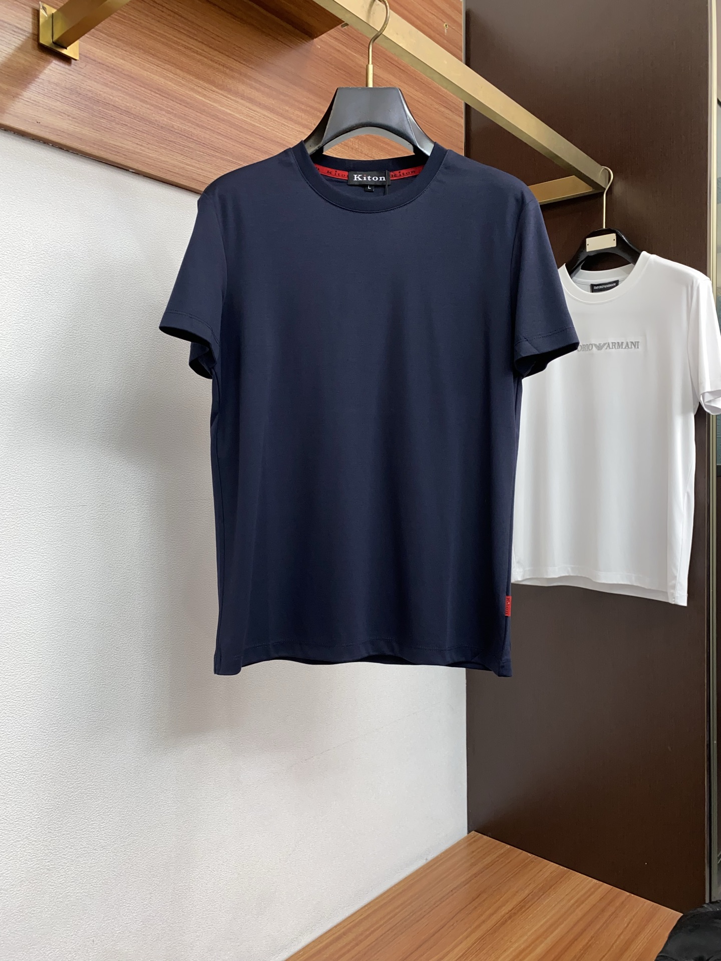 키톤 26SS 남성 반팔 88535 Kiton T Shirt