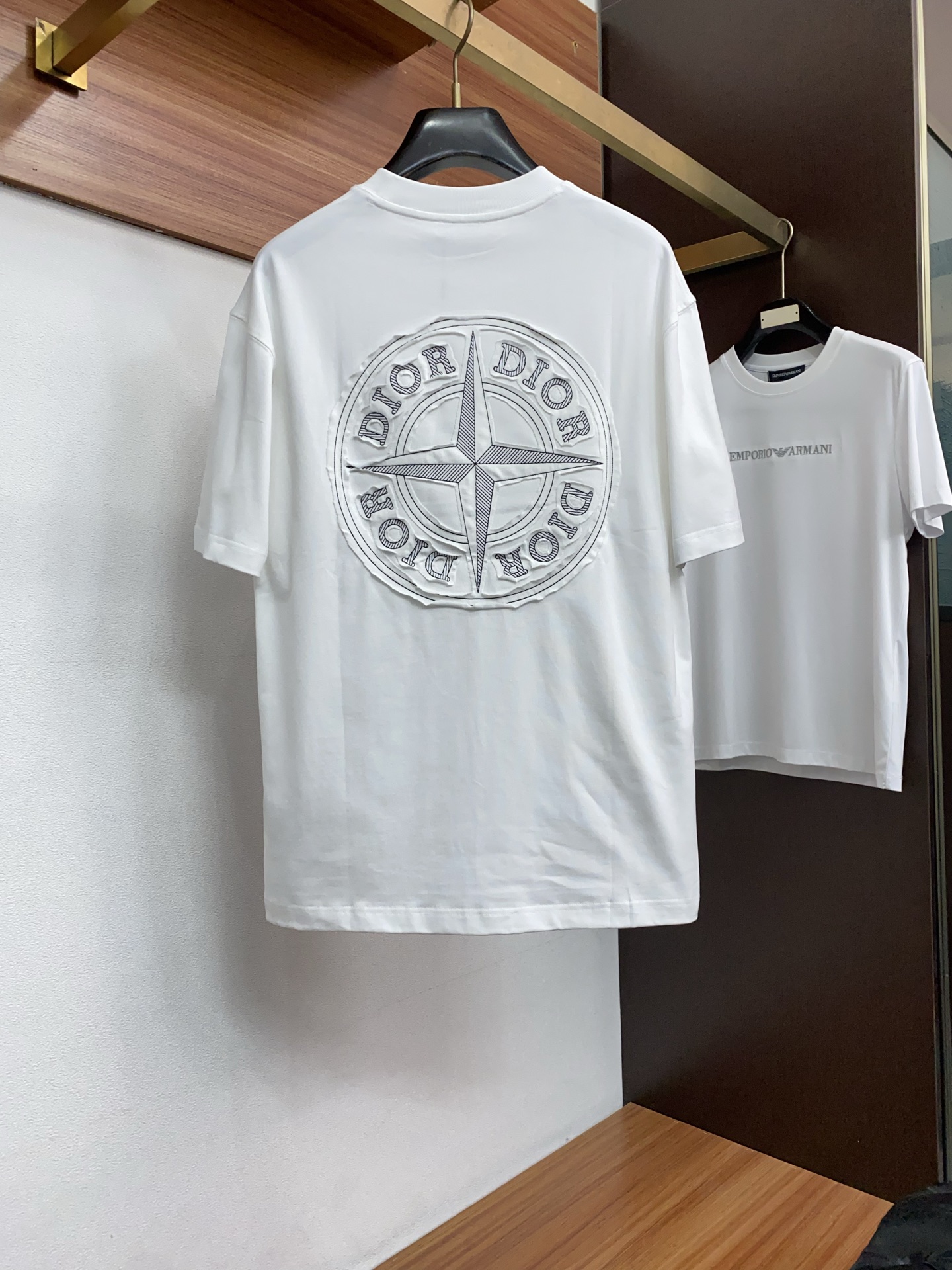 迪奥 26SS春夏新款 纯棉质圆领短袖 男士基础款专柜短袖T恤衫！贸易公司渠道稀出，同步官网发售！基础T