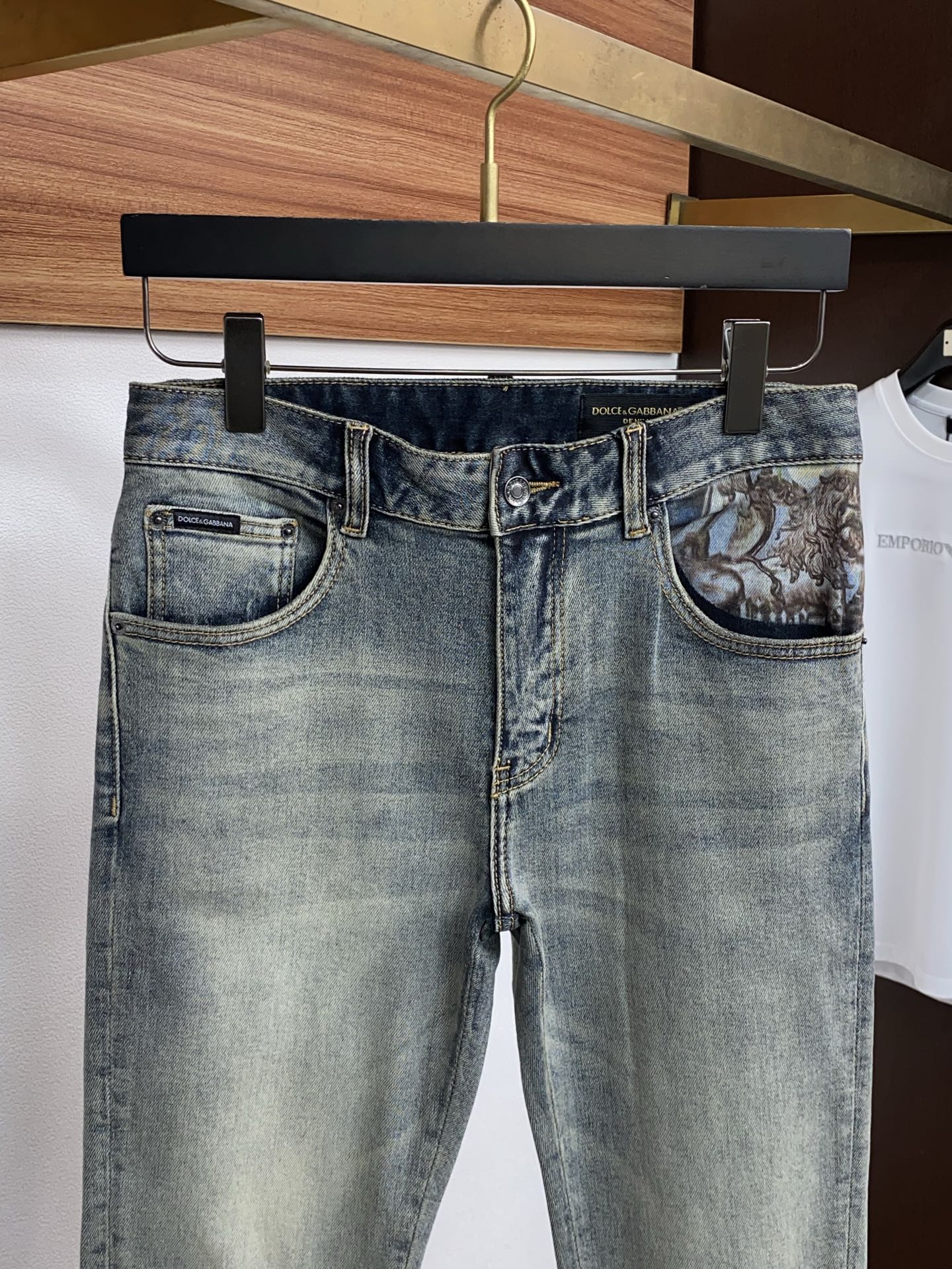 DG 26新款 市场独家订制进口丹宁牛仔面料 稀缺面料 超级舒服 工艺复杂四季款牛仔裤 针织牛从做旧 独