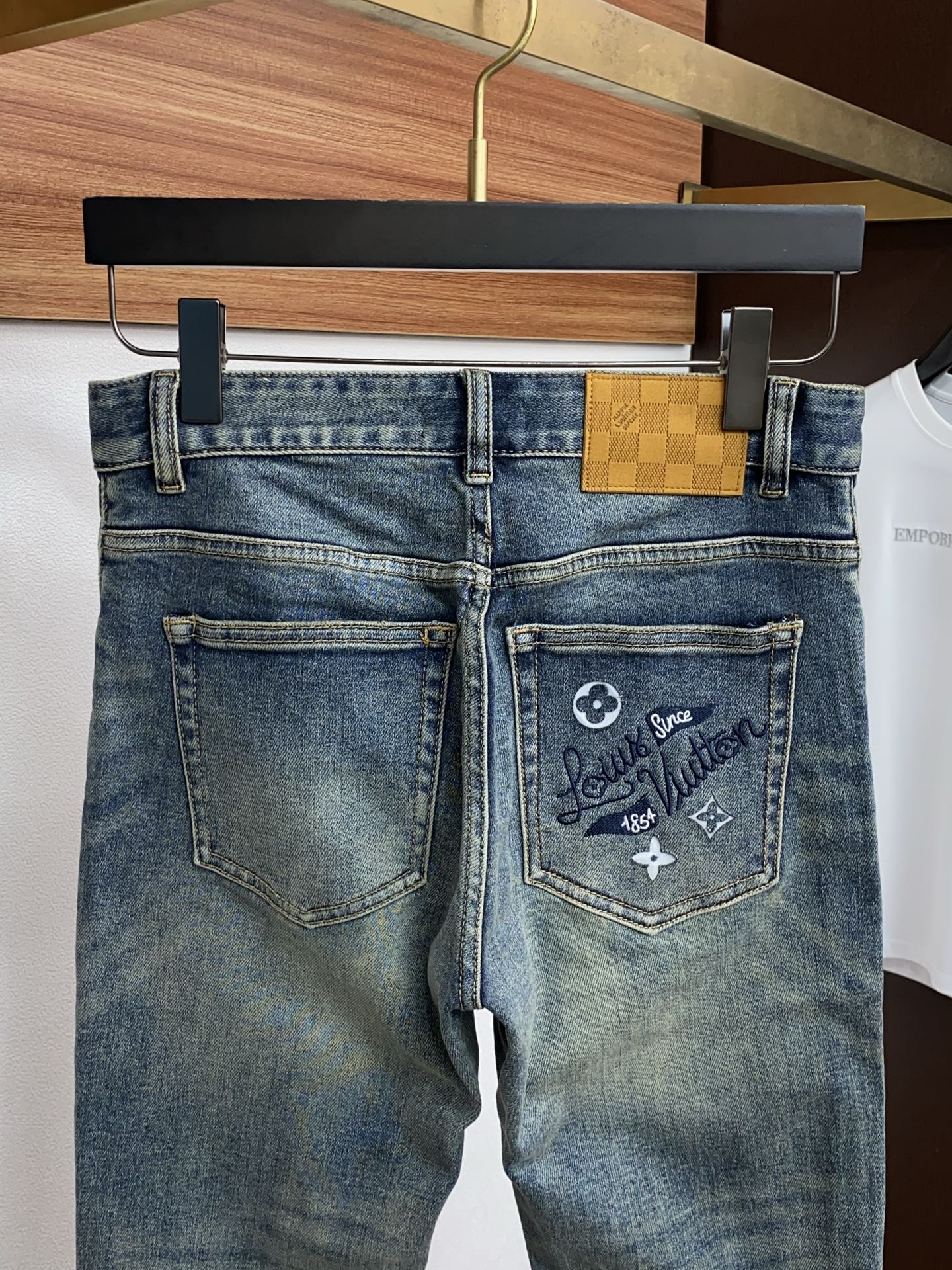 1v路易威登 26新款 市场独家订制进口丹宁牛仔面料 稀缺面料 超级舒服 工艺复杂四季款牛仔裤 针织牛从